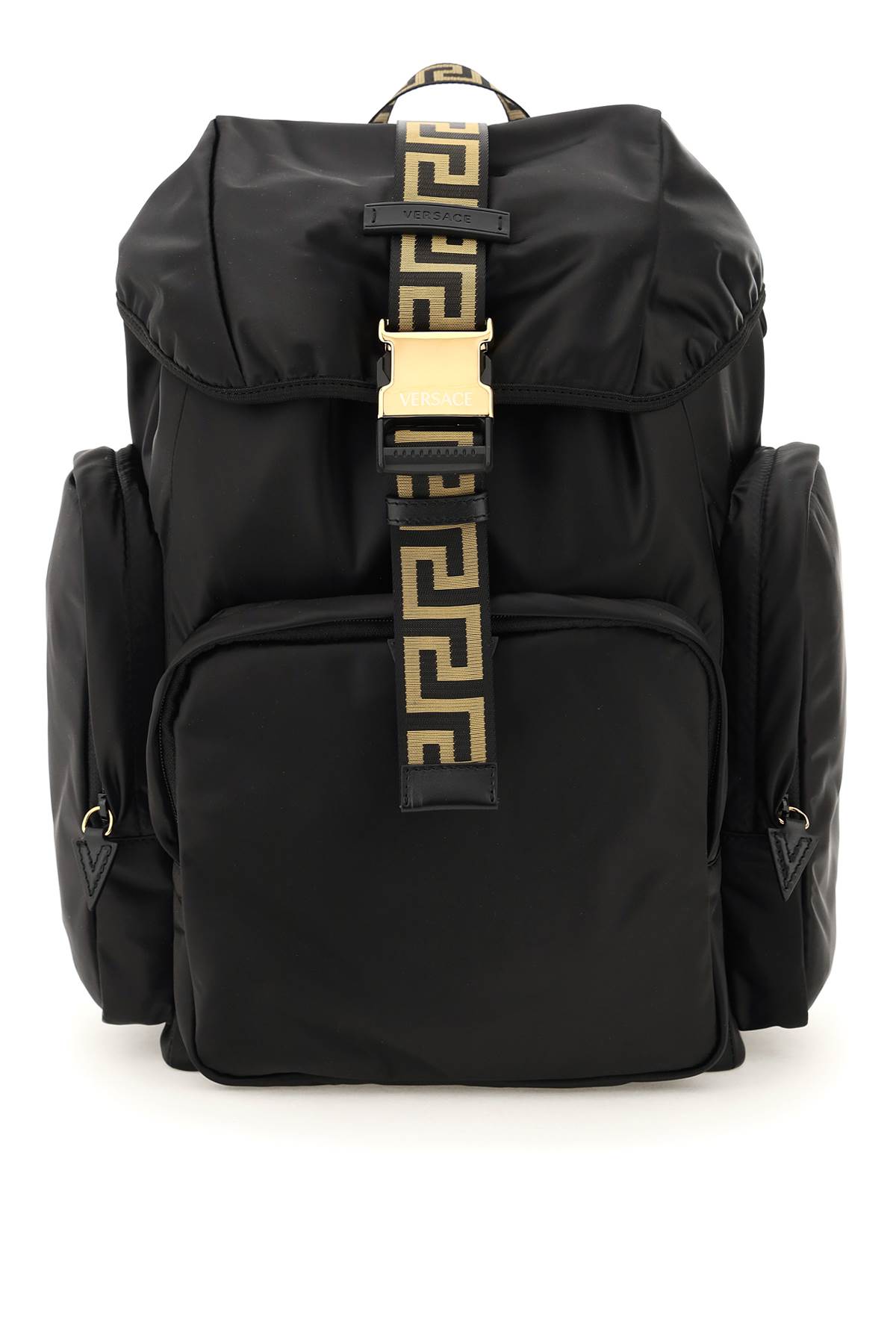Versace Nylon Greca Backpack