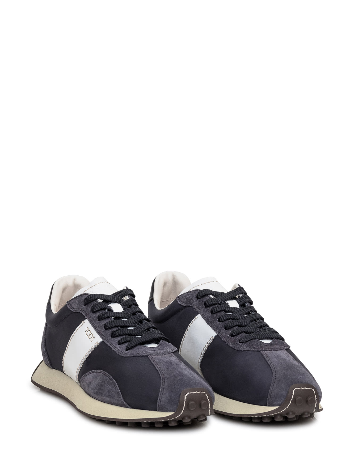 Shop Tod's All Sport Active Sneaker In Notte-blu-bianco Fdo Sabbia