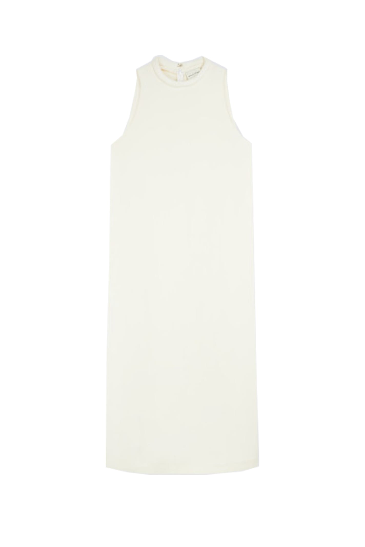 Loulou Studio Rivida Dress In Ivory