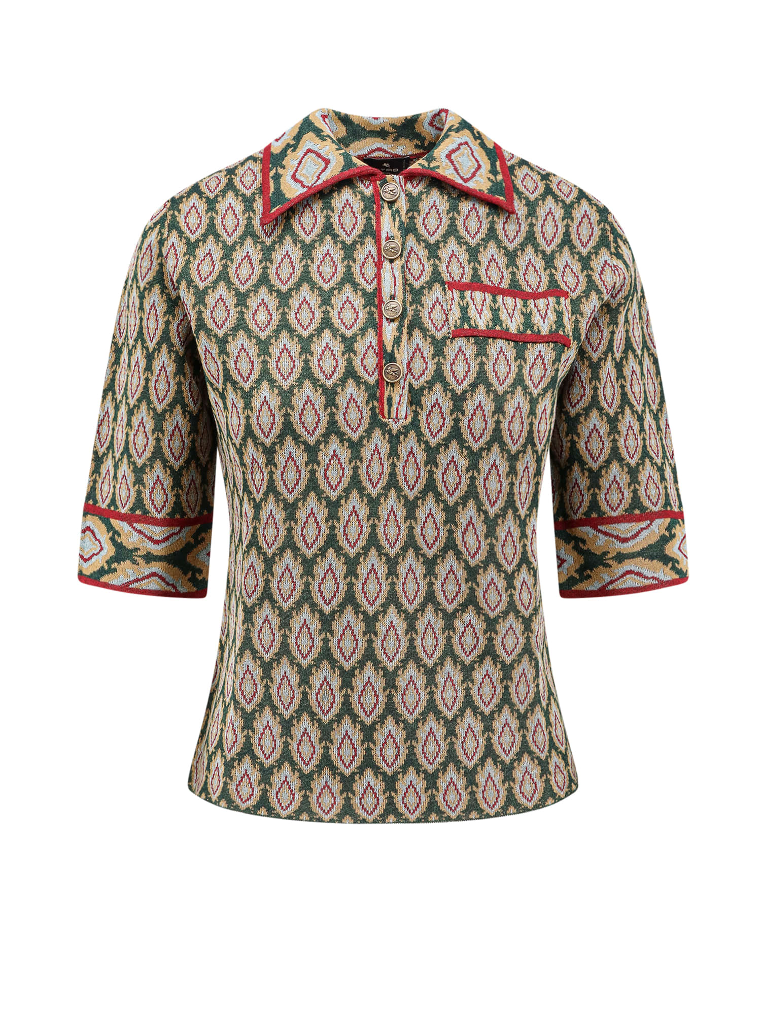 Jacquard Polo Shirt