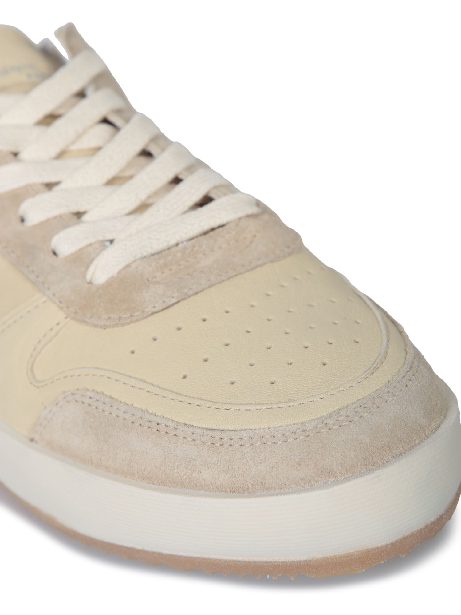 PHILIPPE MODEL NICE LOW SAND SNEAKERS