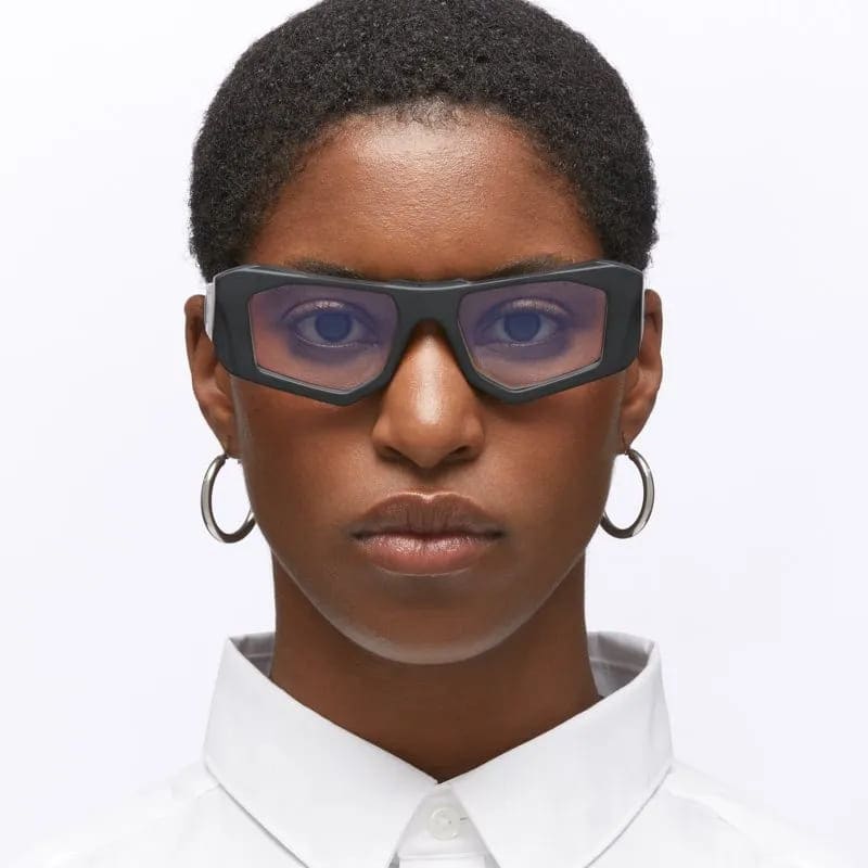 Kuboraum Mask F6 - Black Matte Rx Glasses In Black