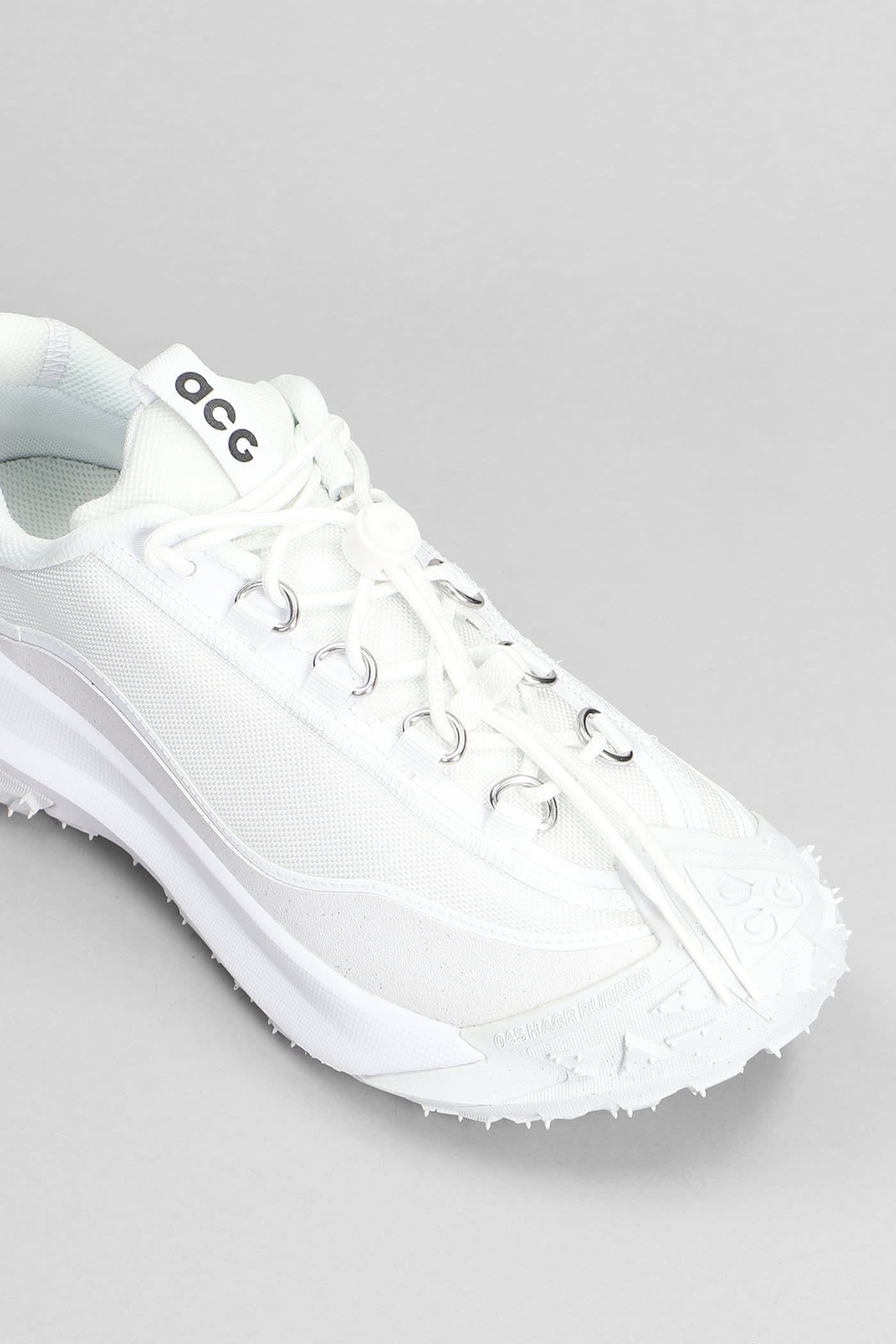 Shop Comme Des Garçons Acg Mountain Fly 2 Sneakers In White Polyester