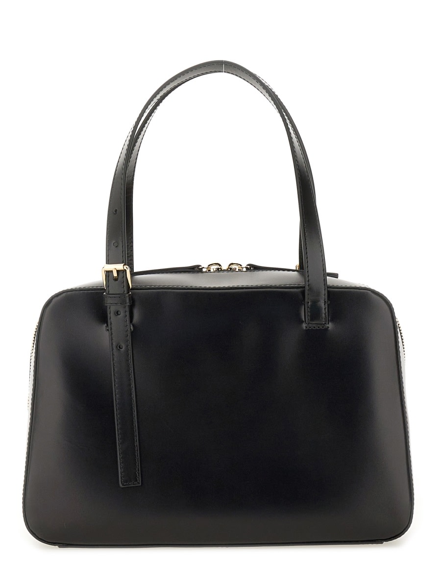 Apc A.p.c. Black Shoulder Bag With Versatile Carrying Options In Black