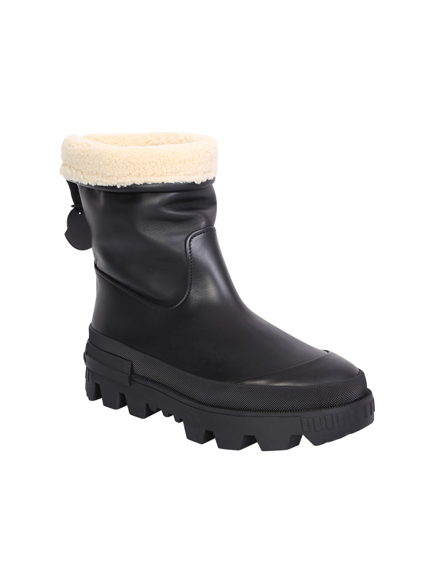 Shop Moncler Moscova Ankle Boots In Black