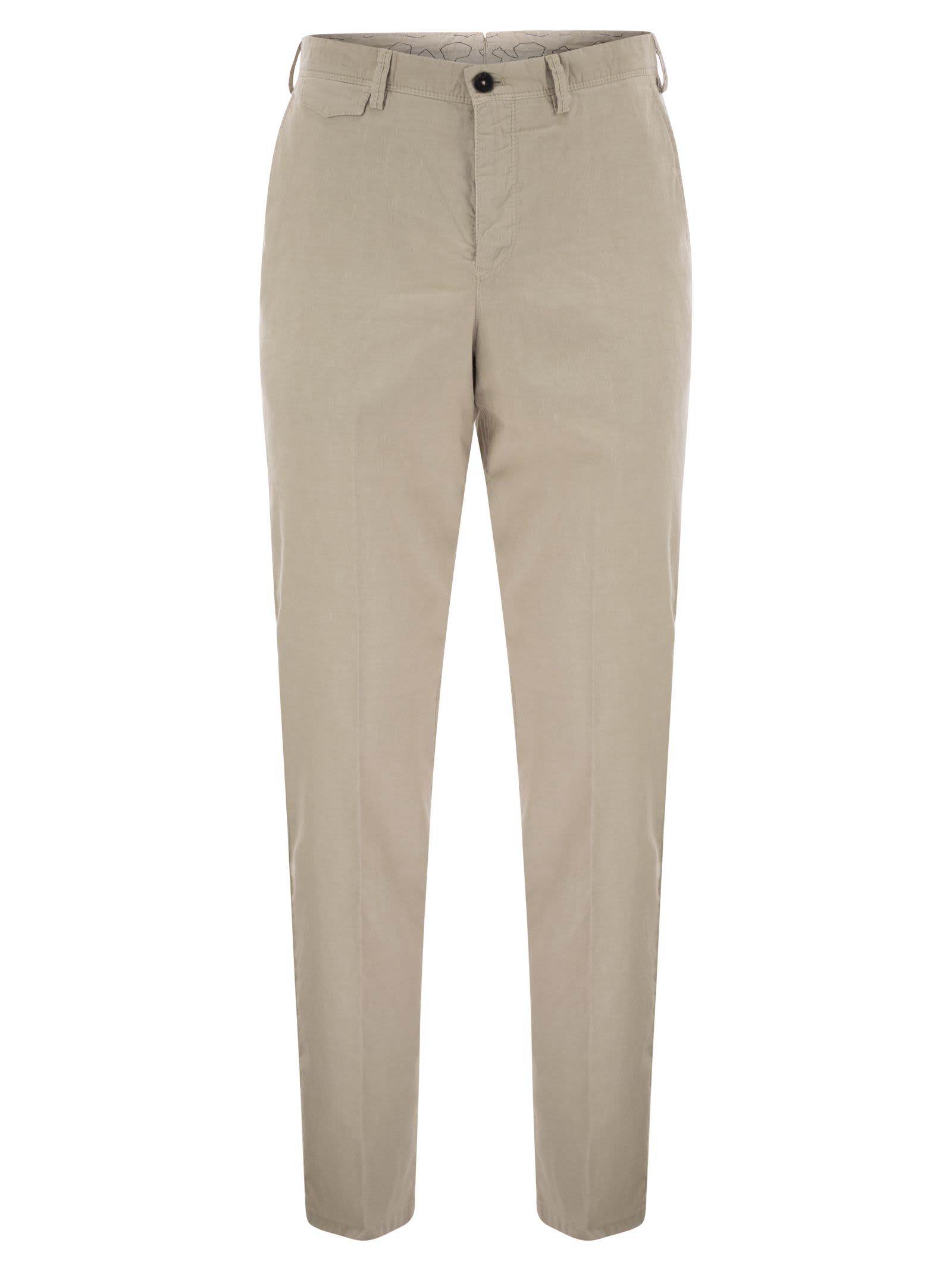 Master-fit Cotton-linen Trousers