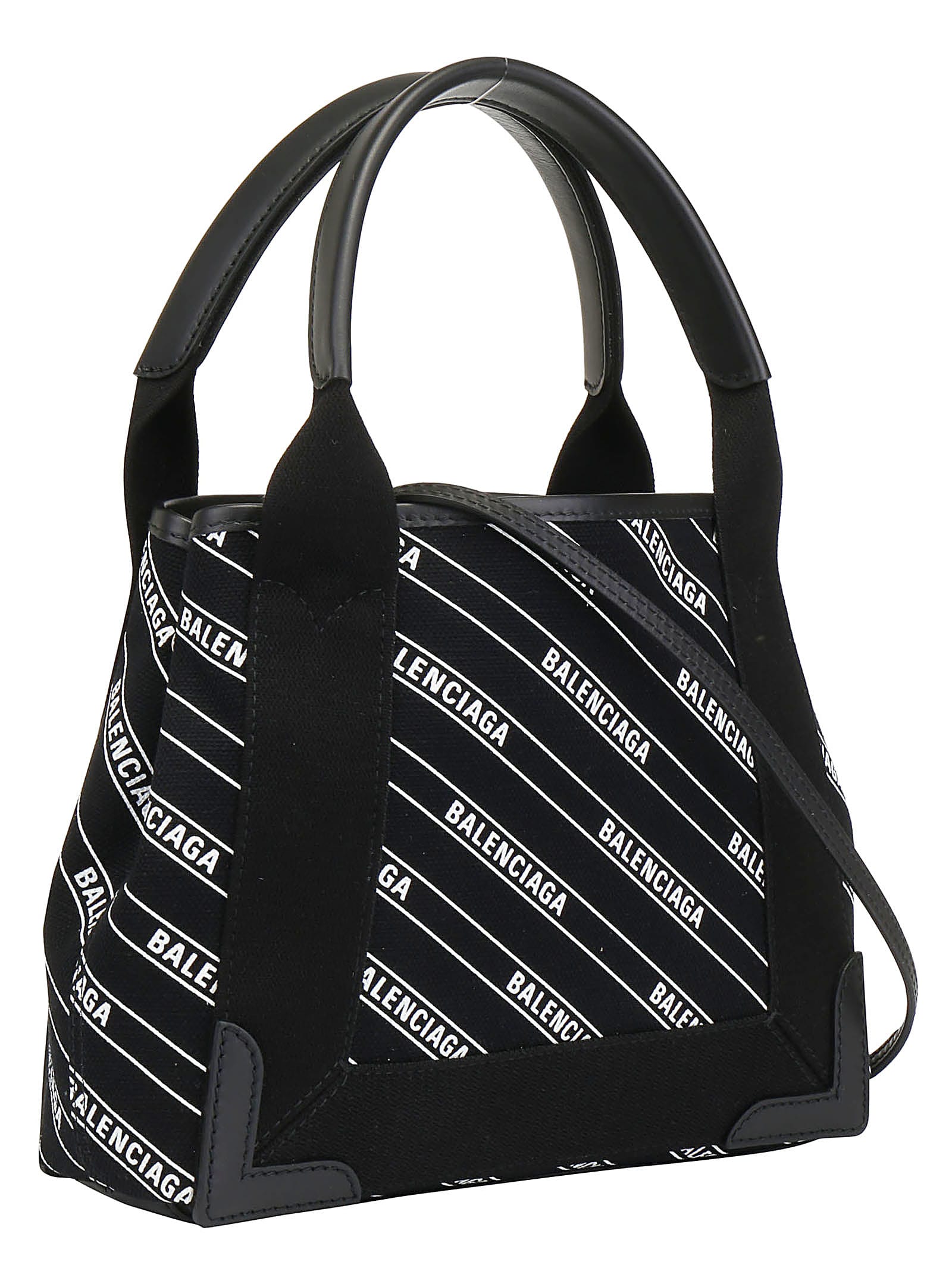 Balenciaga Balenciaga Cabas Navy Xs Handbag - Black - 11011999 | italist
