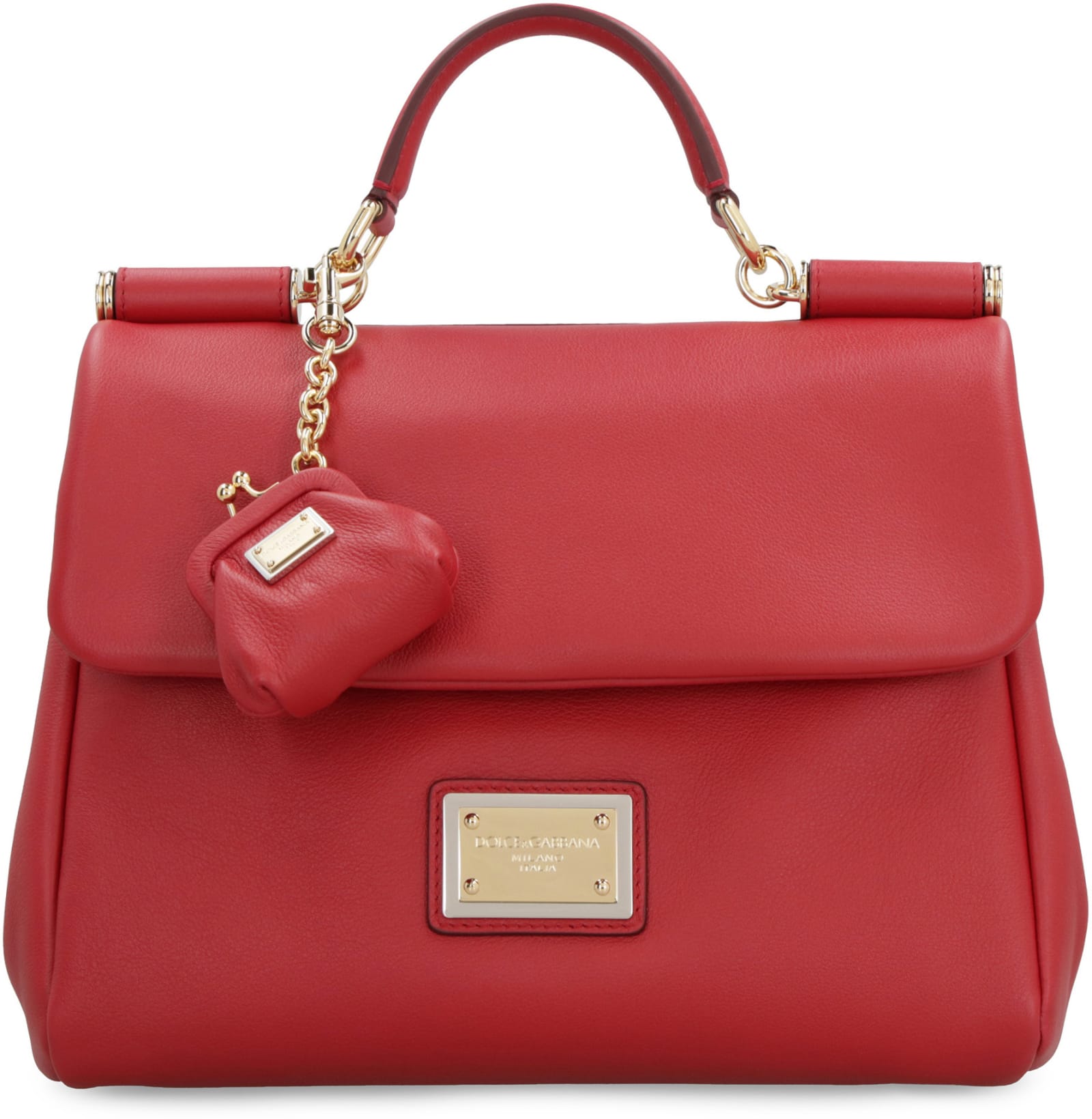 Dolce & Gabbana Dolce E Gabbana Small Sicily Bag In Soft Leather