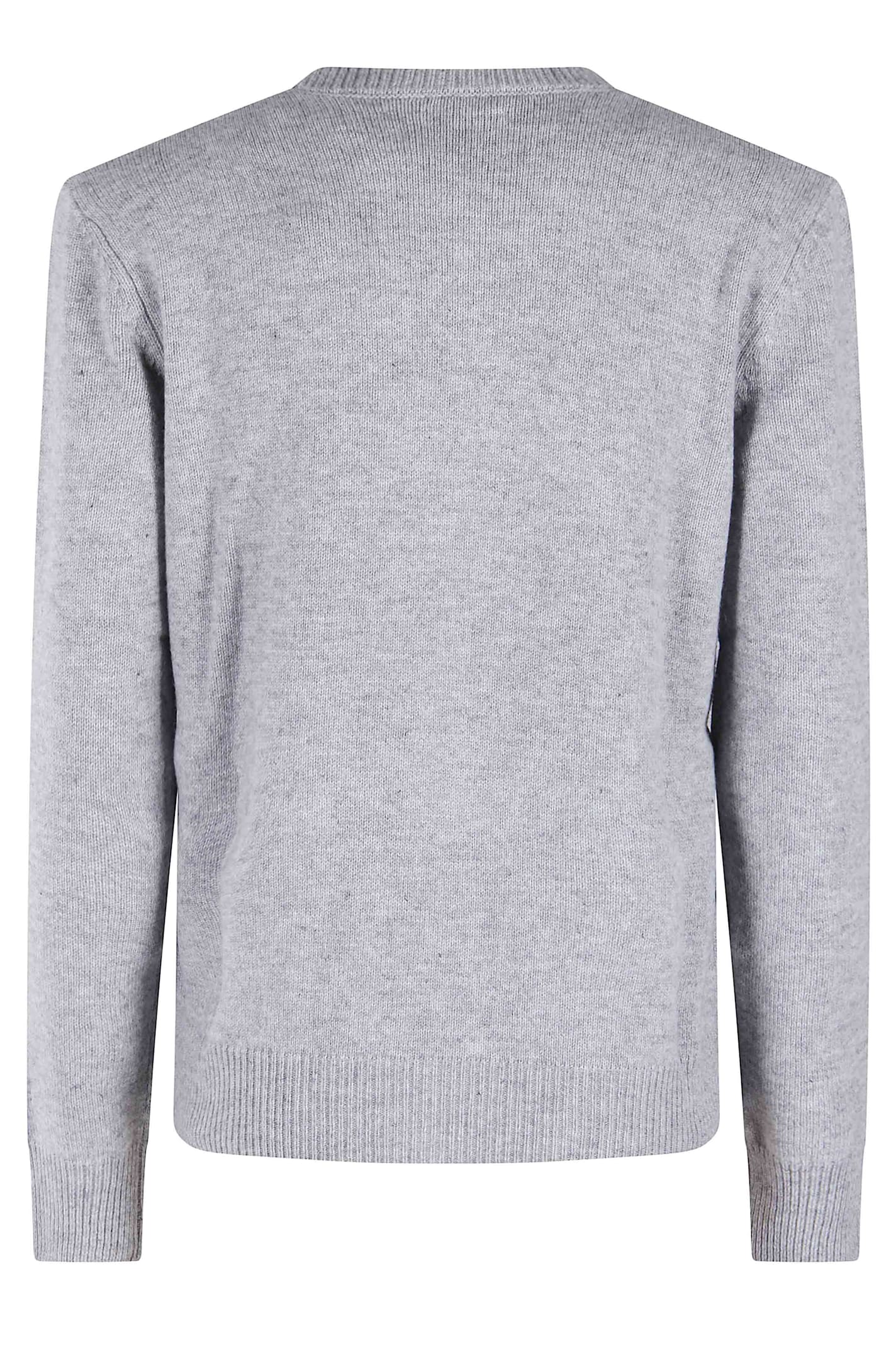 Mc2 Saint Barth New Crewneck Sweater In Gray