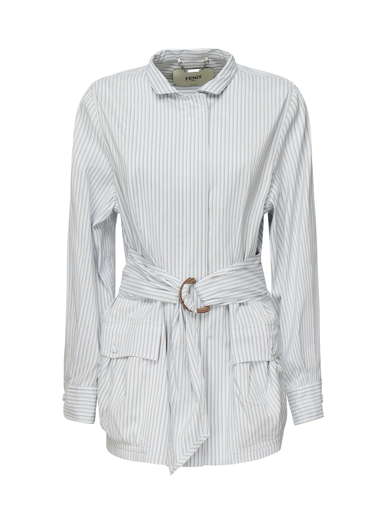 Fendi Cotton And Silk Blouson