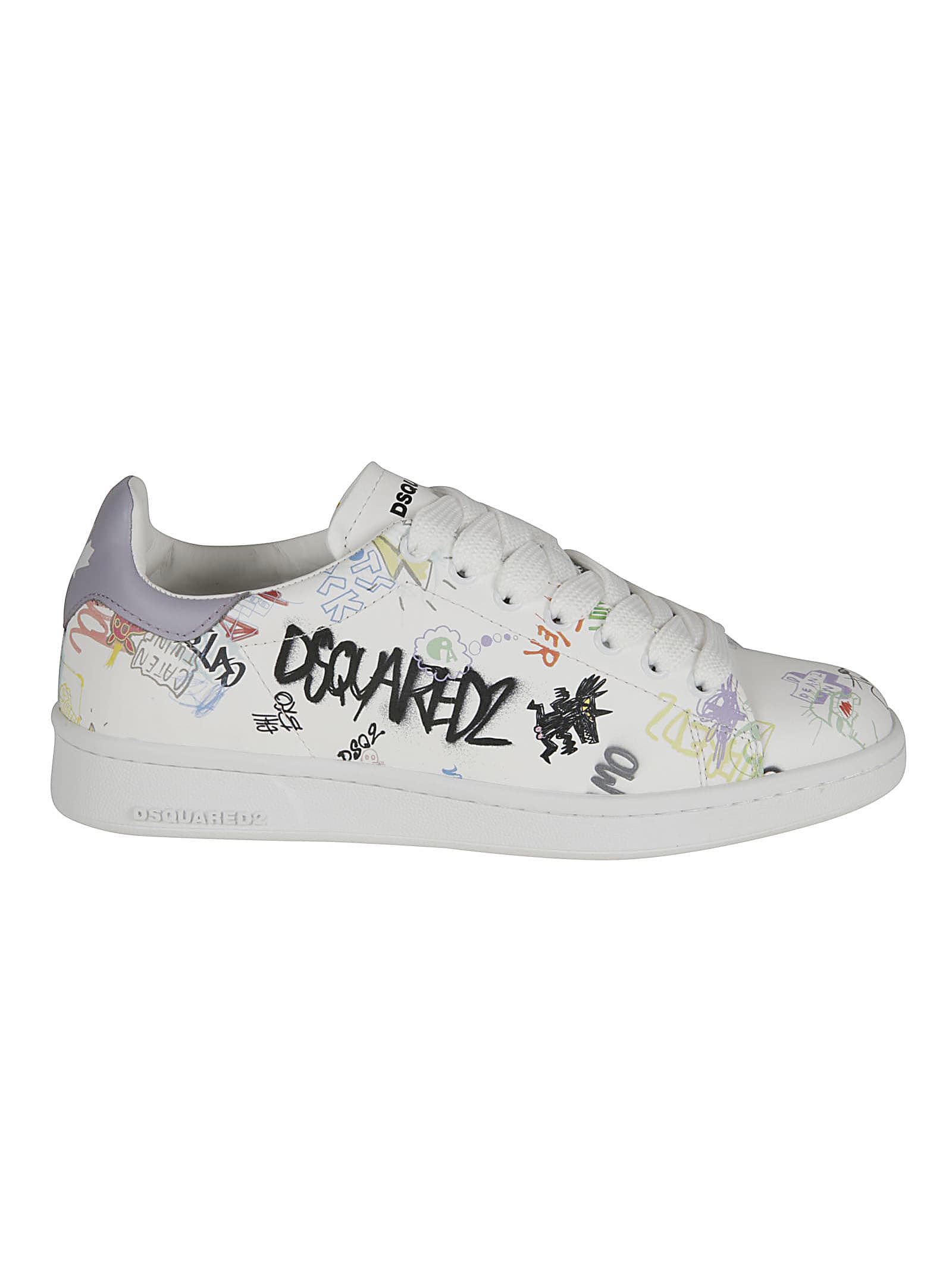 Dsquared2 Sketched Logo Sneakers