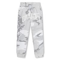 Shop Givenchy Gray Trousers For Kids With Camouflage Pattern In Grey