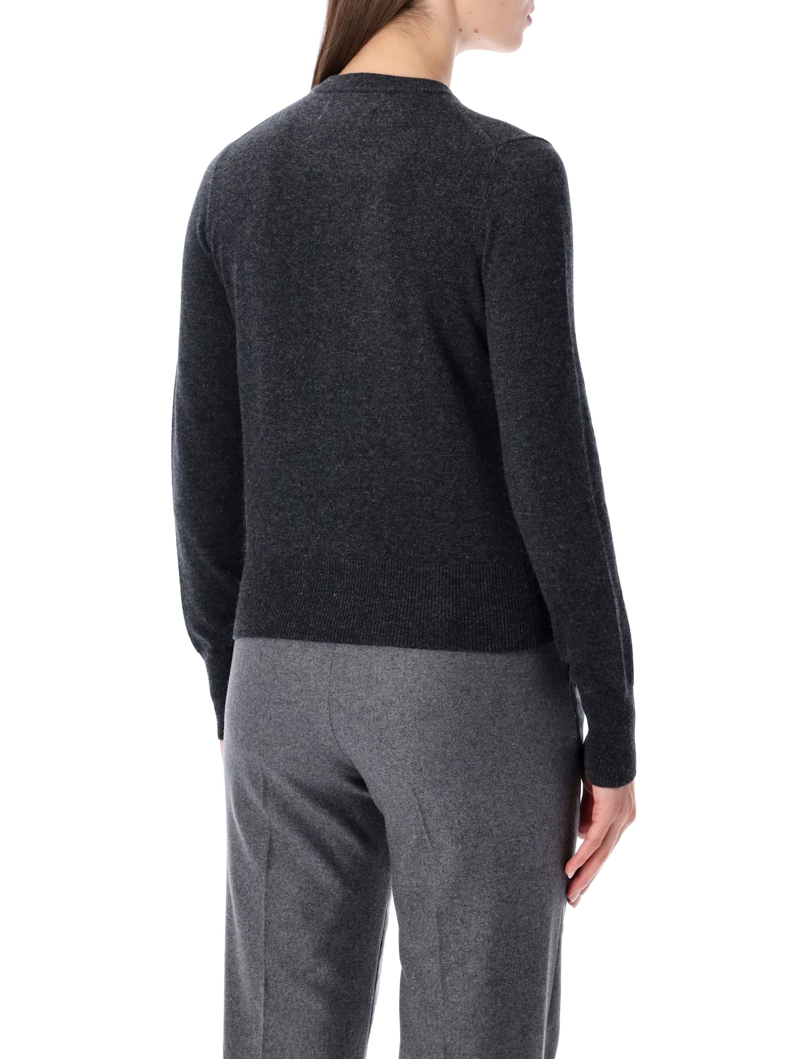 Extreme Cashmere Little Two Cardigan In Gray