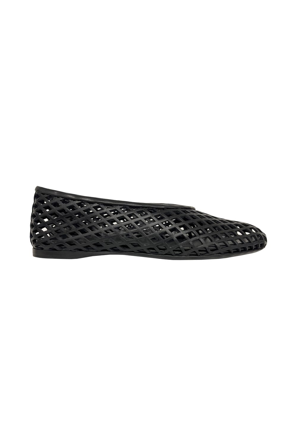 Perforated Ballerina Flat