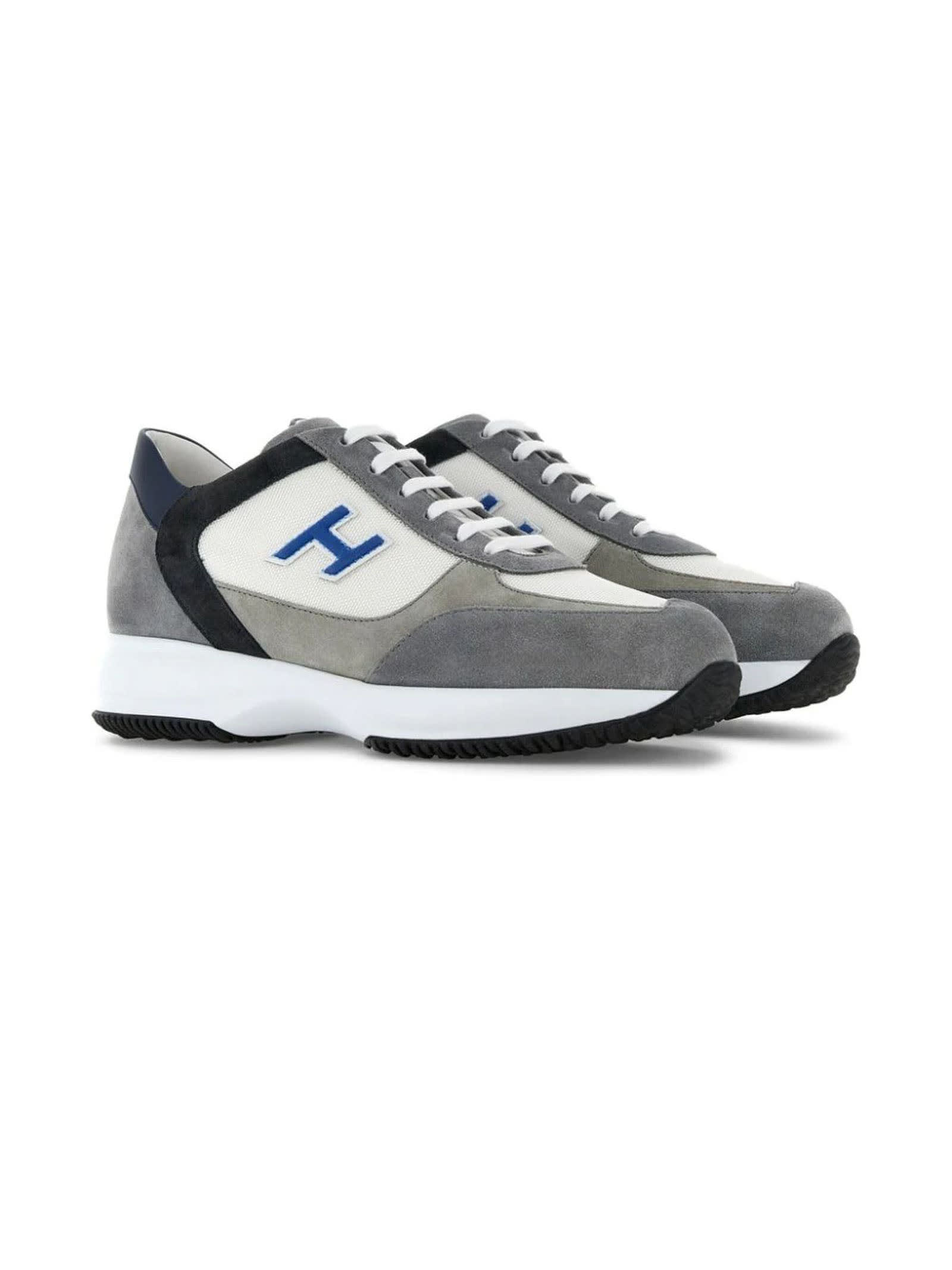 Shop Hogan Sneakers Grey