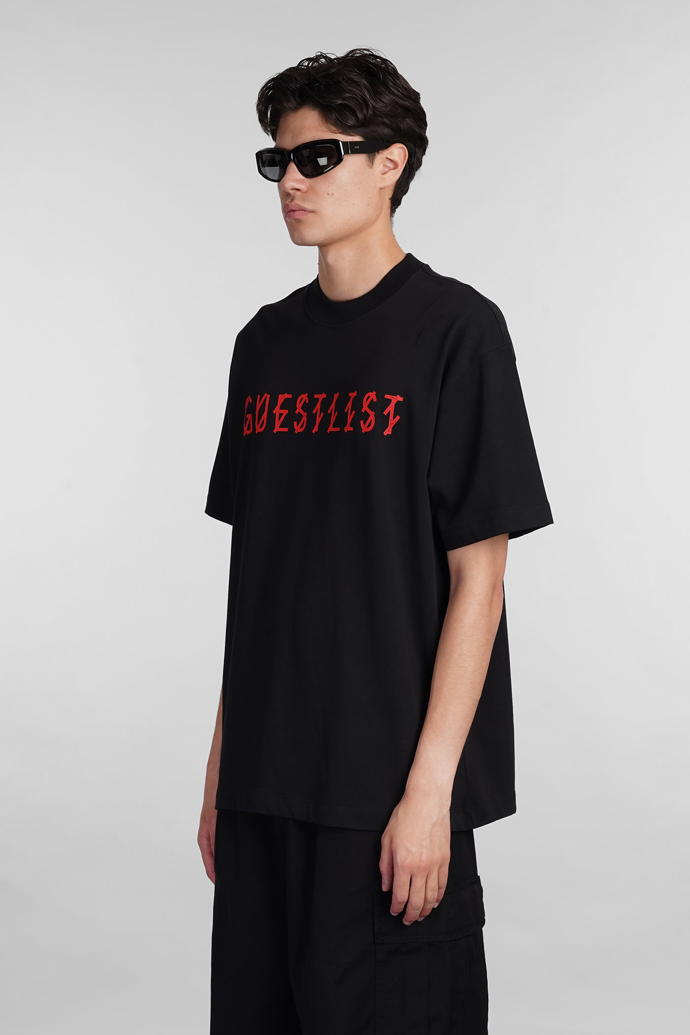 Shop 44 Label Group T-shirt In Black Cotton