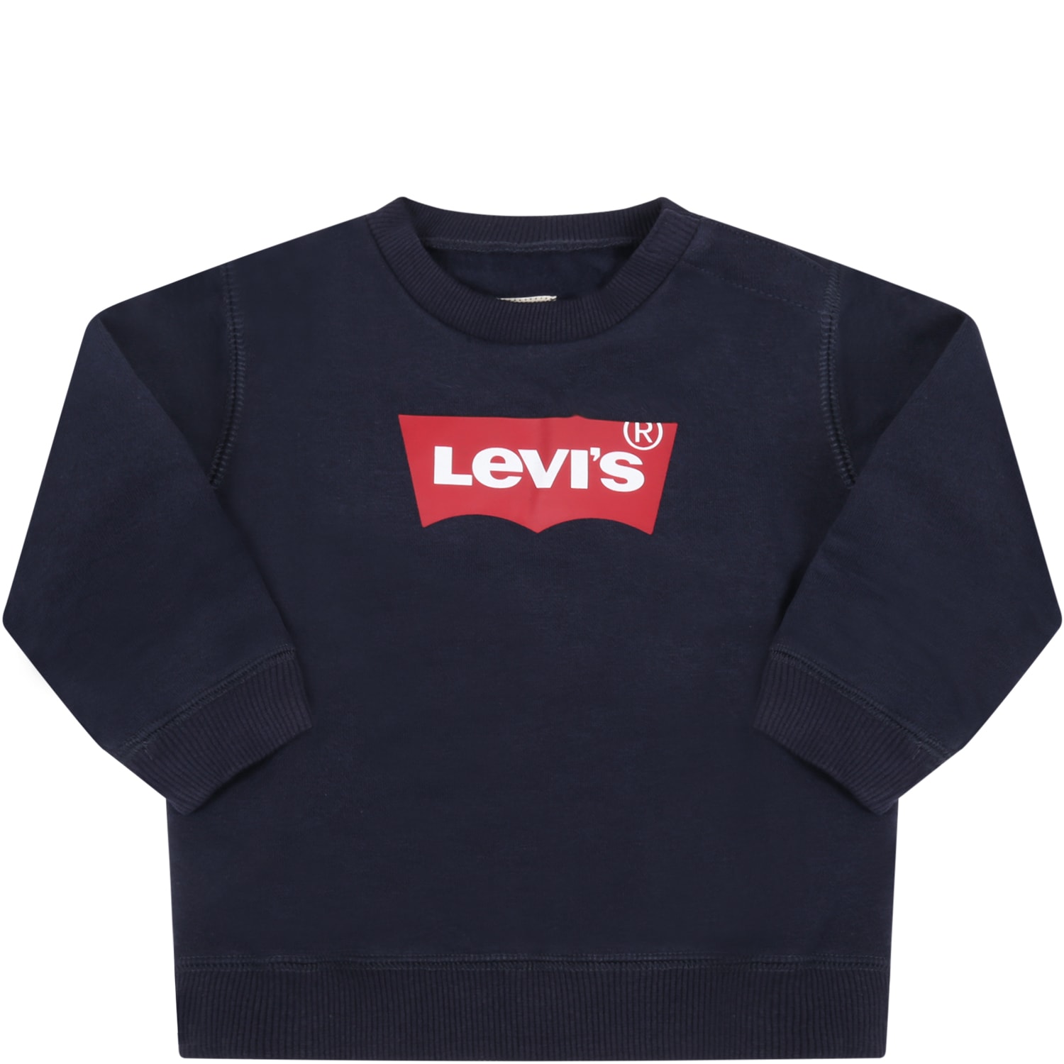 Levi's Blue Sweatshirt For Baby Kids With Logo