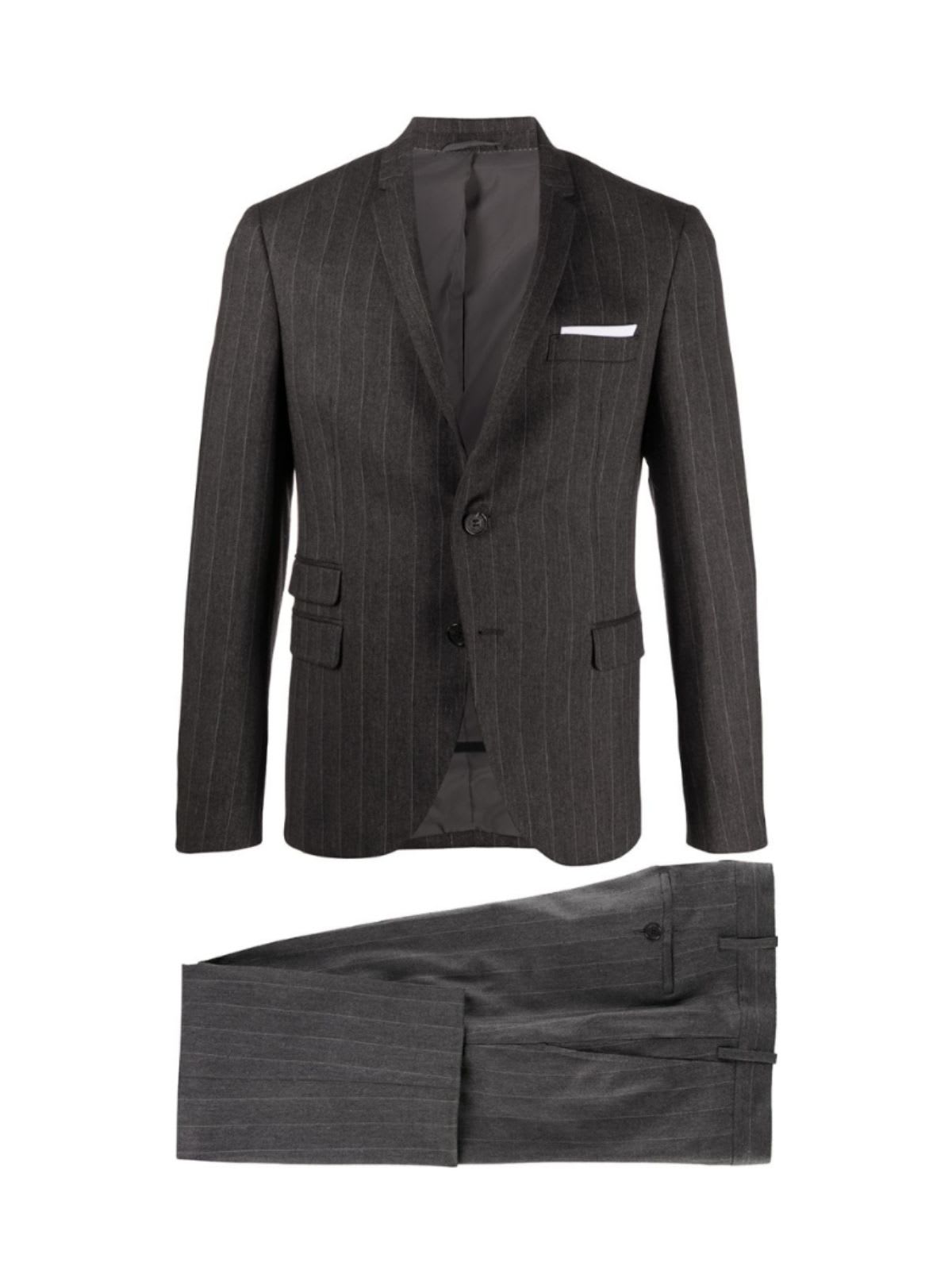 Neil Barrett Slim Pinstriped Suit
