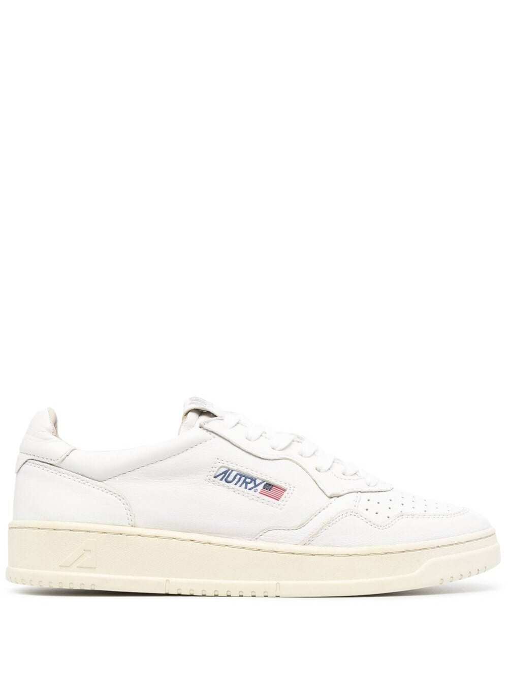 Low White Leather Sneakers Autry Man