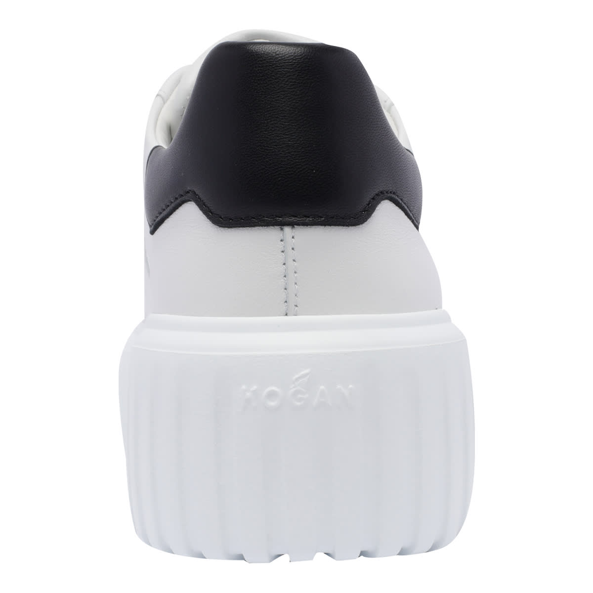 Hogan H645 Leather Sneakers In White