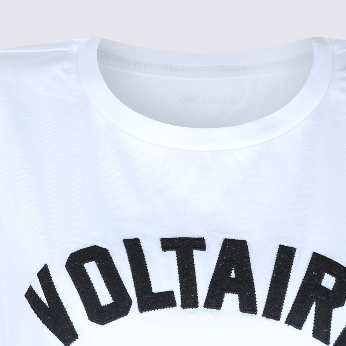 Zadig & Voltaire Zadig&voltaire Alys Hc Voltaire Paris T-shirt In White