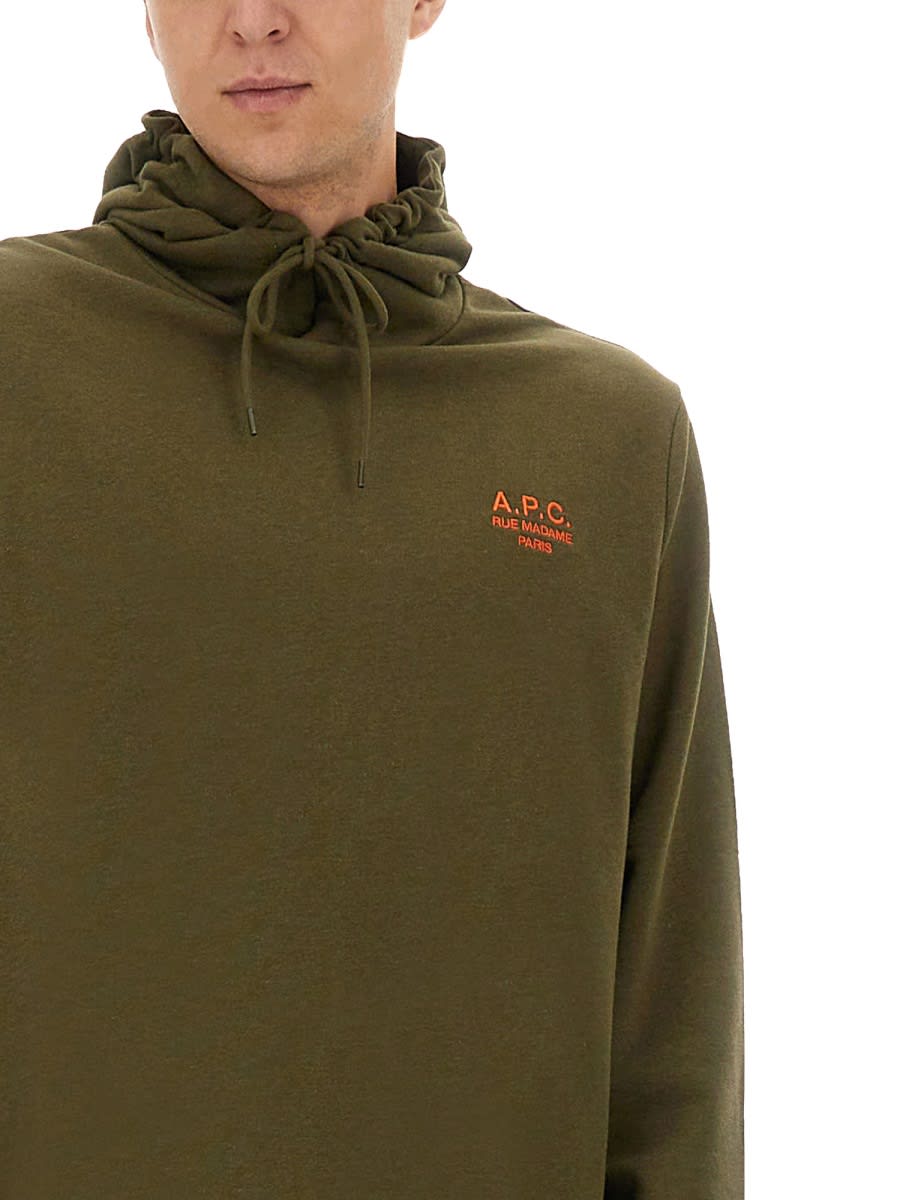 Apc Hoodie With Drawstring Hood And Kangaroo Pocket