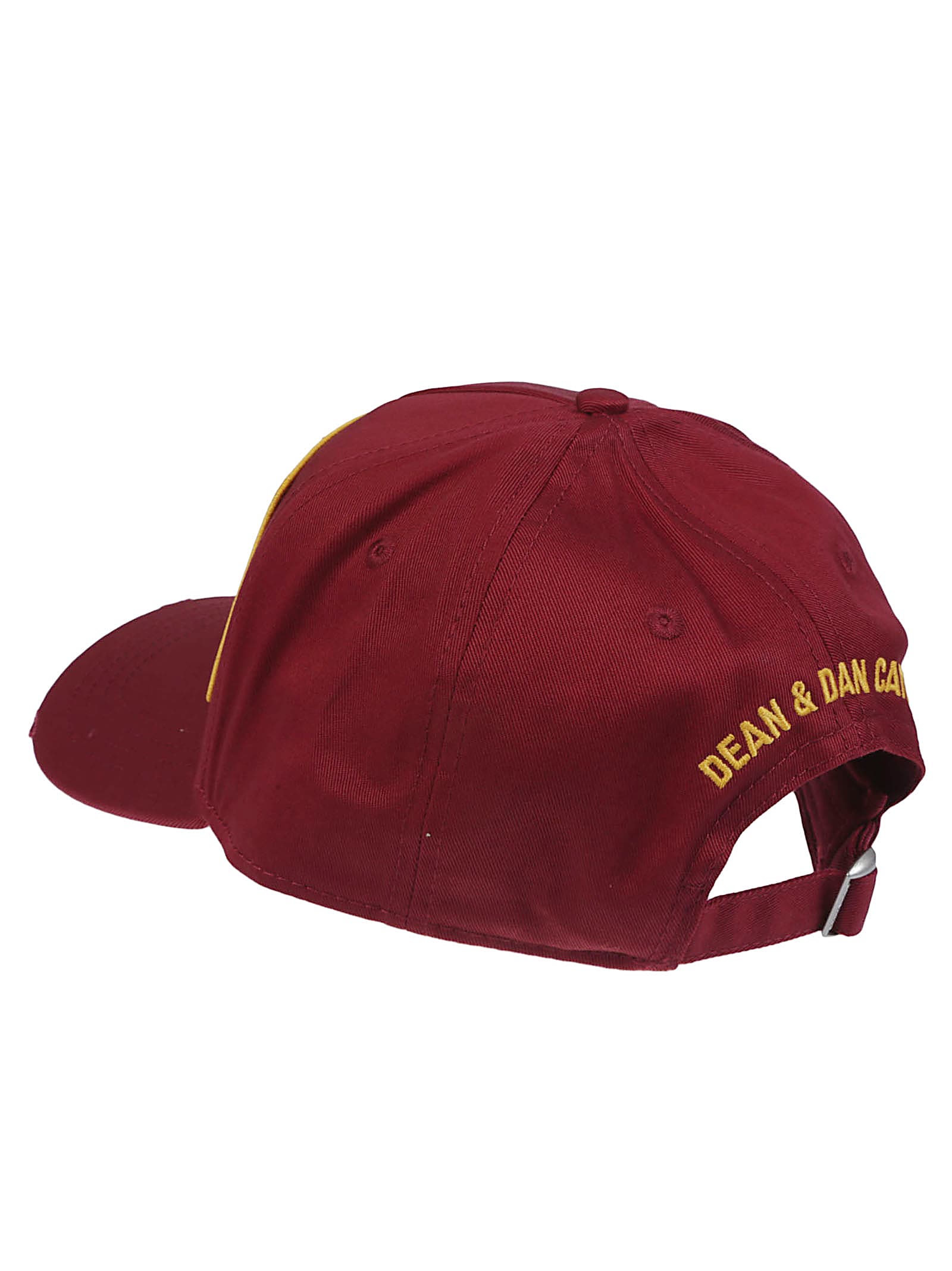 Dsquared2 Logo Patch Baseball Cap In Red