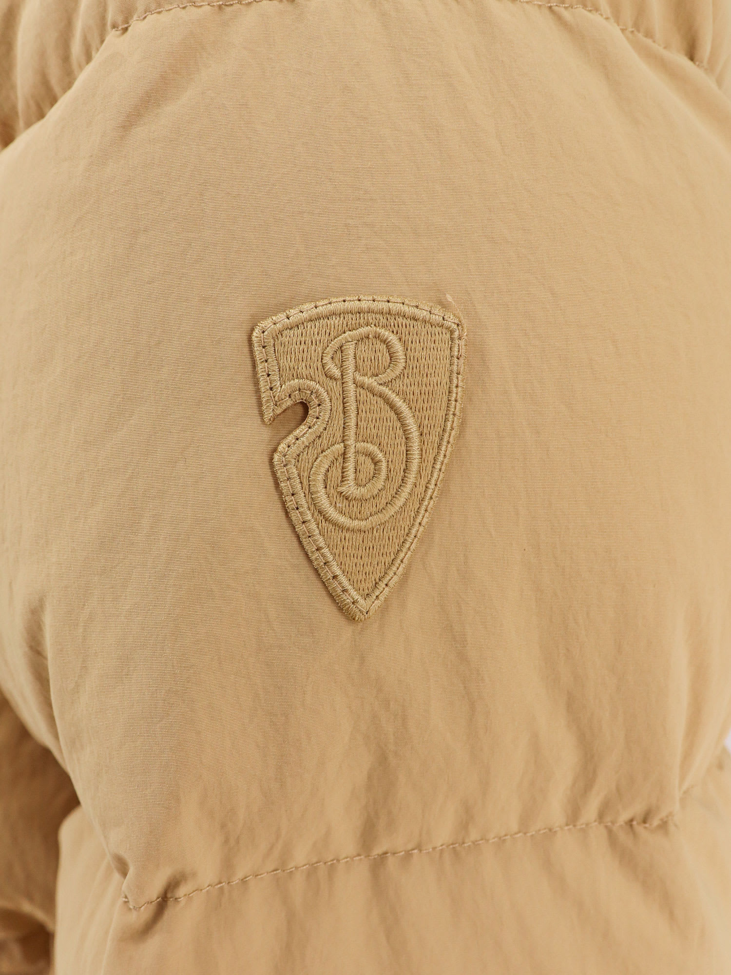 Shop Burberry Jacket In Beige