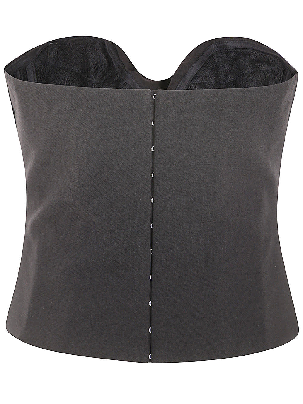 Shop Magda Butrym Corset In Black