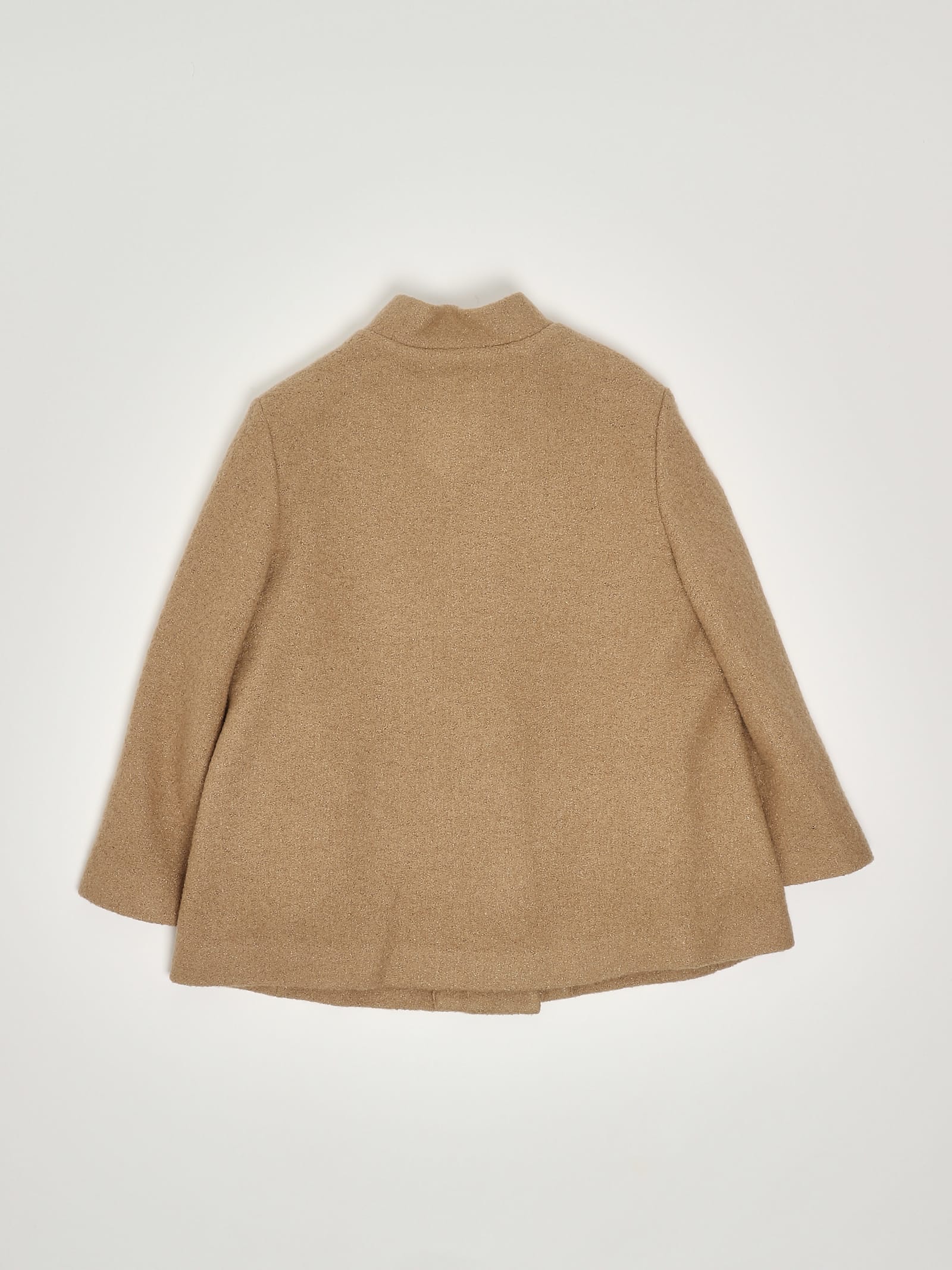 Fay Cape Jacket In Brown