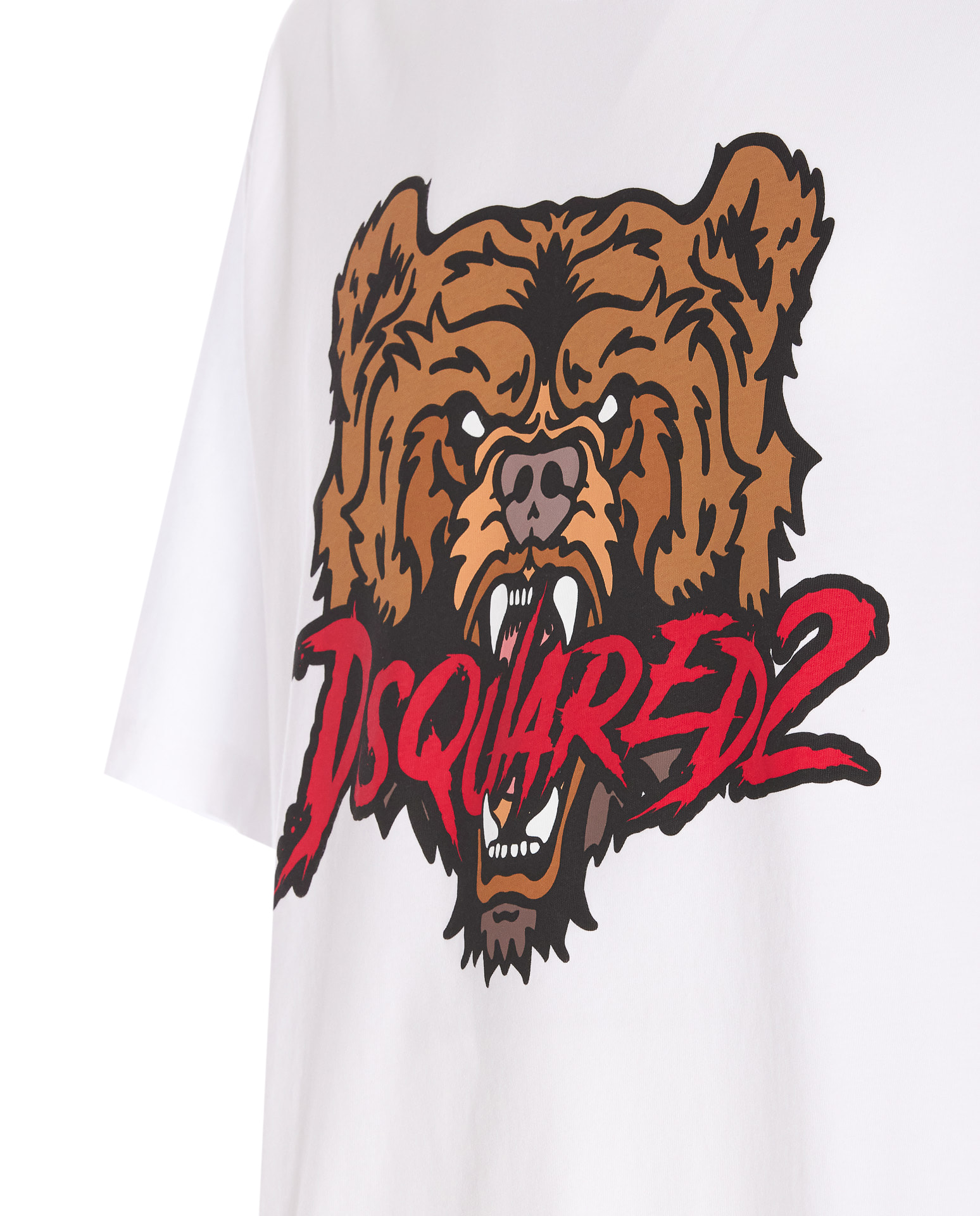 Shop Dsquared2 Bear Cool Fit T-shirt In White