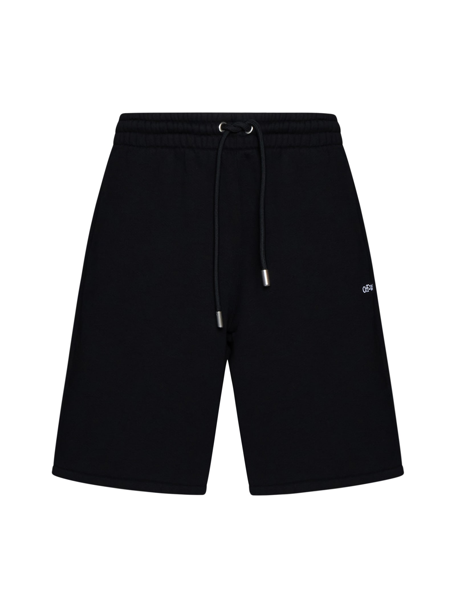 Logo Embroidered Drawstring Shorts