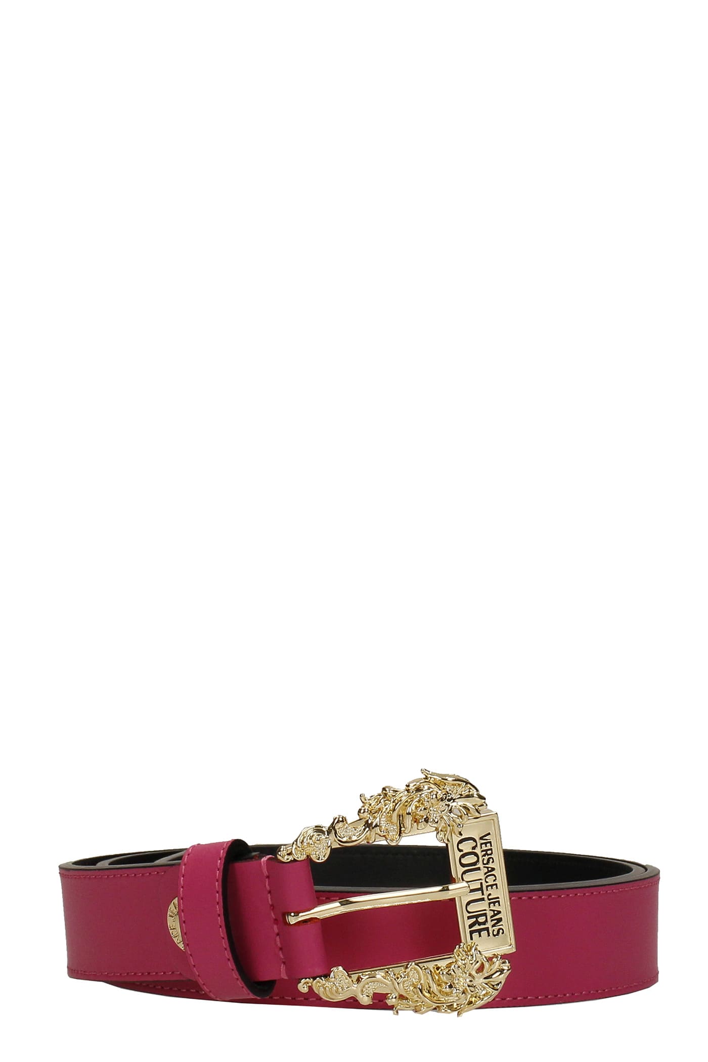 Versace Jeans Couture Belts In Rose-pink Leather