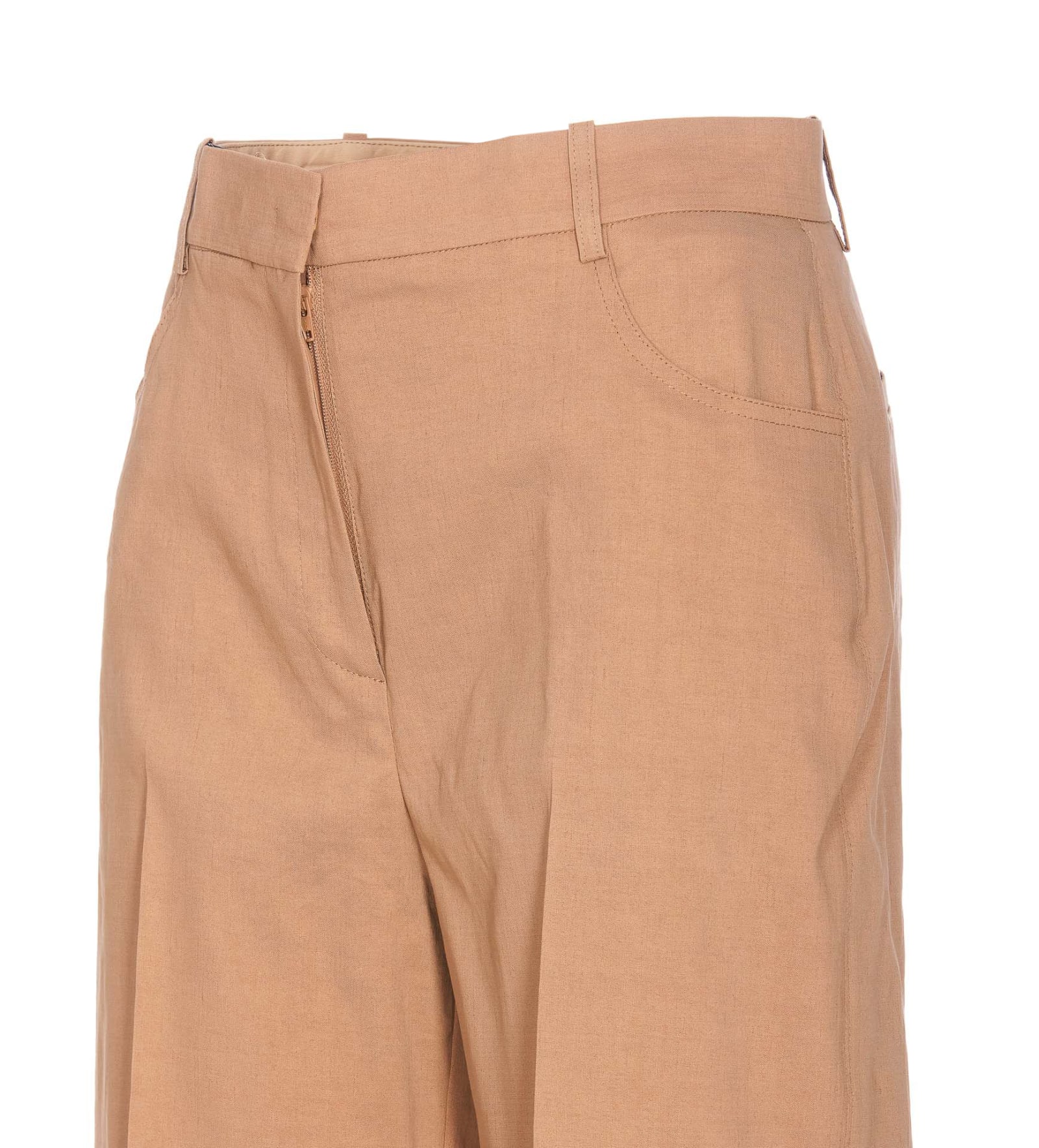 Shop Pinko Protesilao Pants In Brown