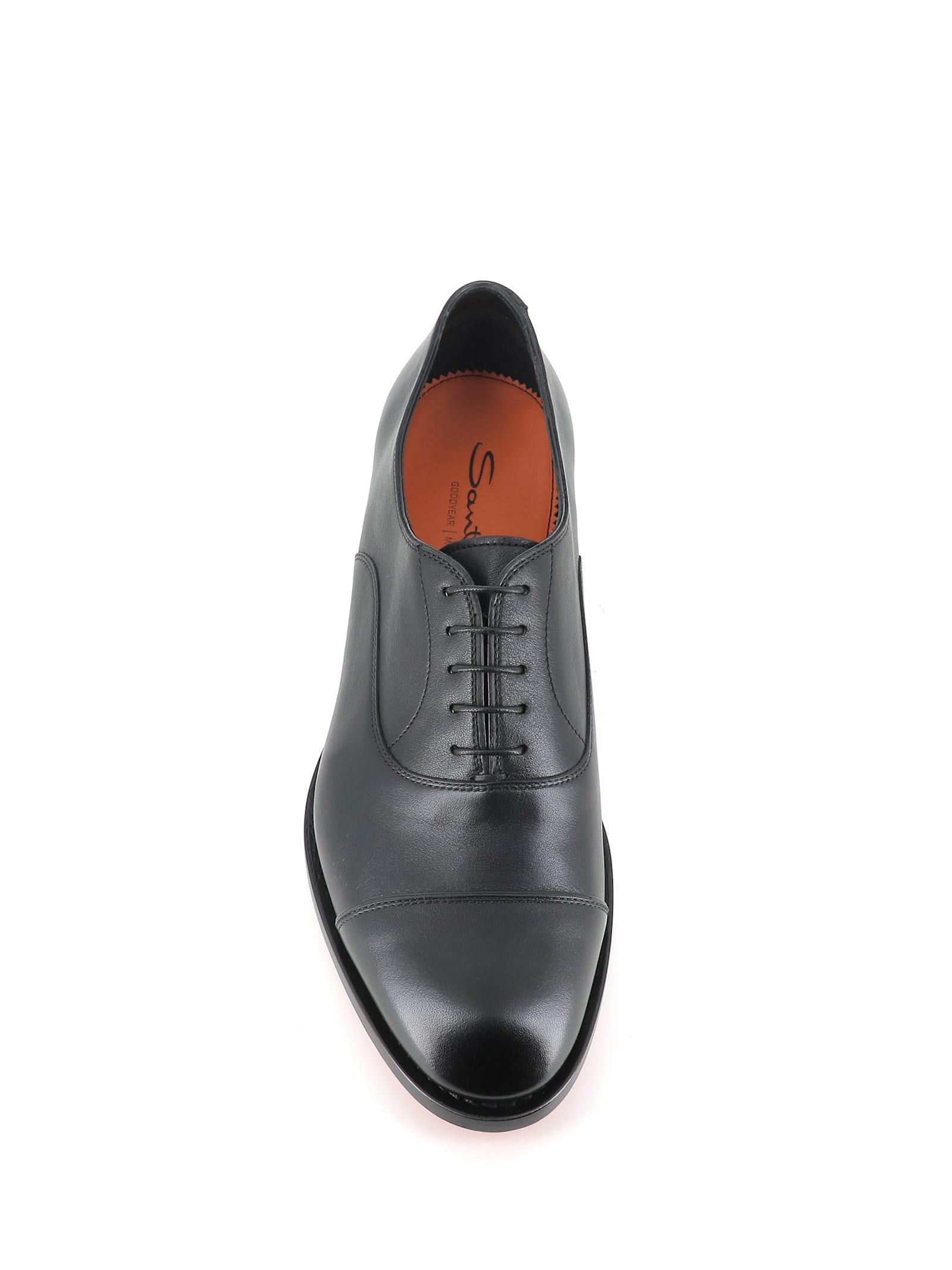 Santoni Oxford New Linger In Black
