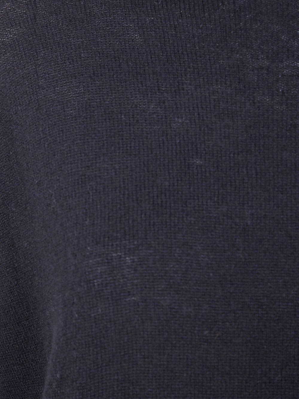 Base Wool Turtle-neck Sweater In Black