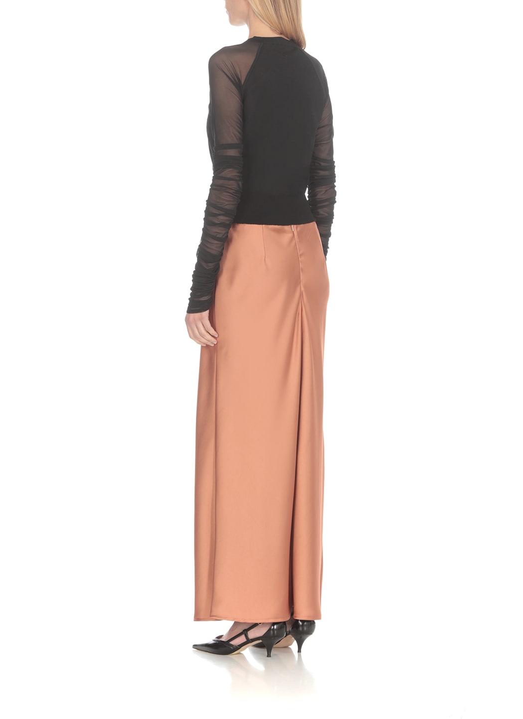 Shop Pinko Conversione Skirt In Brown