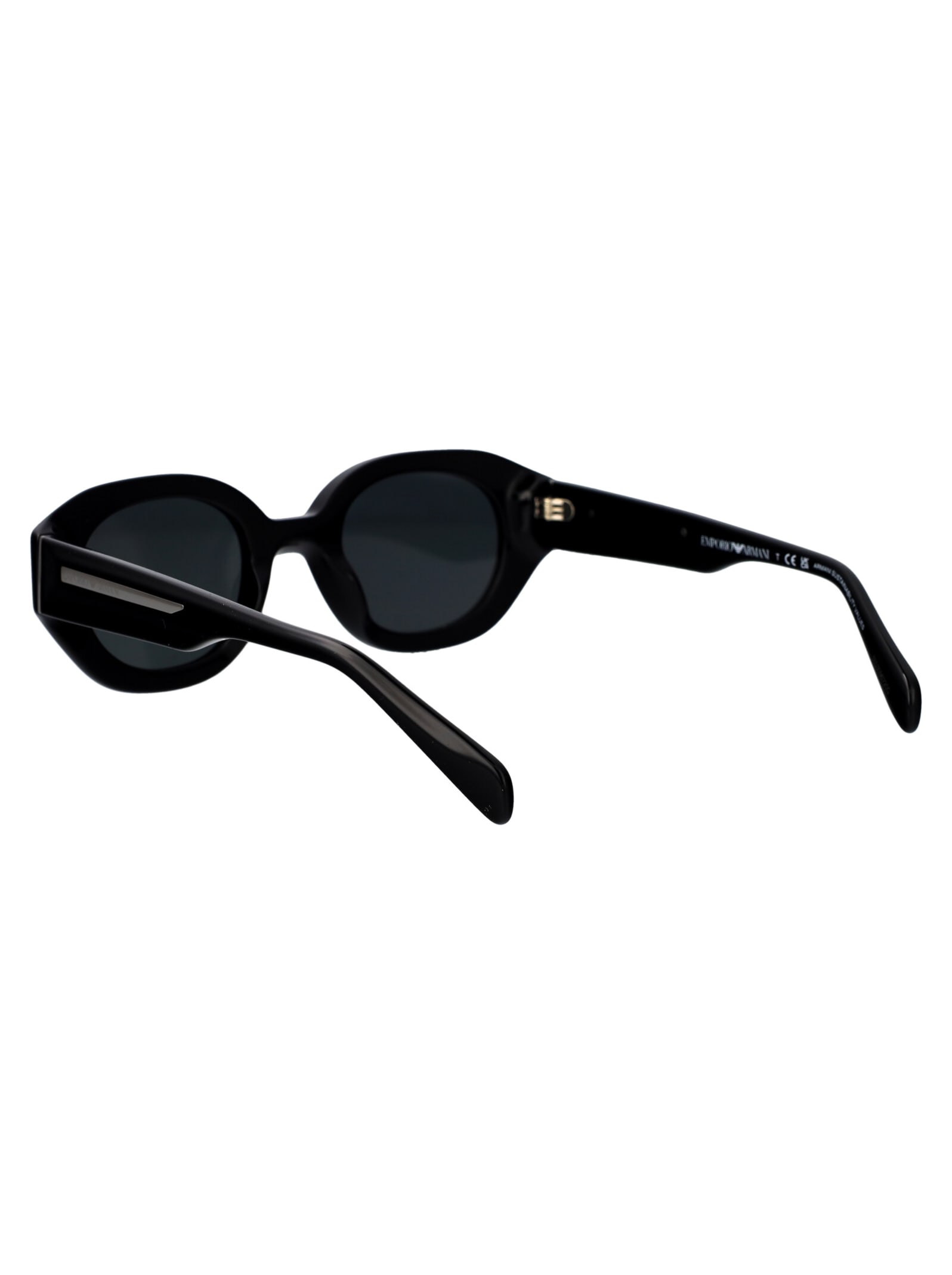 Shop Emporio Armani 0ea4230u Sunglasses In 501787 Shiny Black