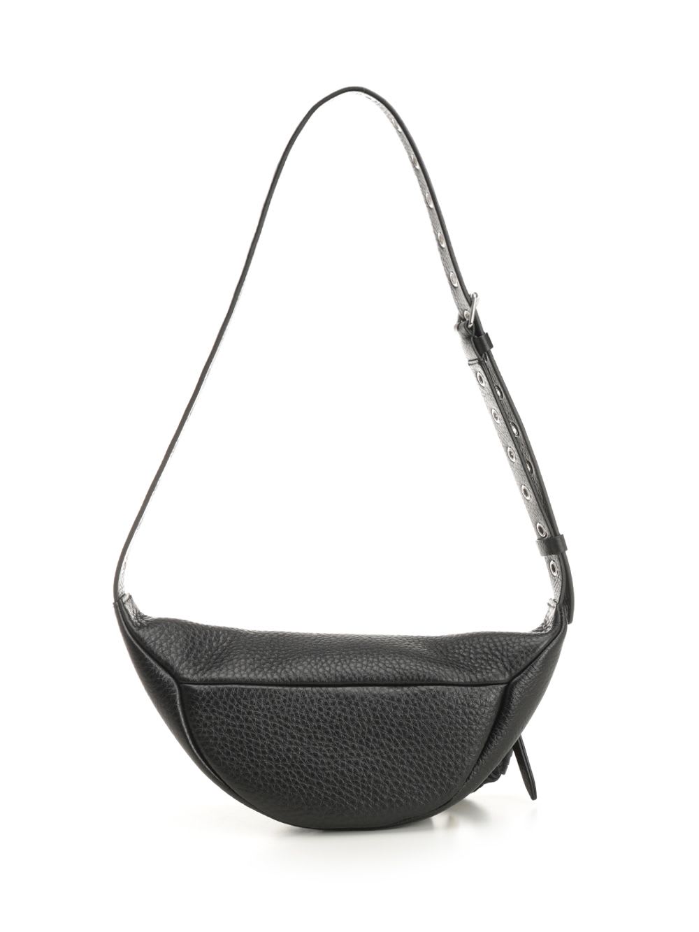 Valentino Stud-embellished Belt Bag In Black