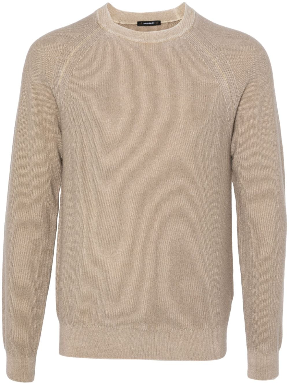 Jacob Cohen Men's Cashmere Crewneck Sweater In Brown