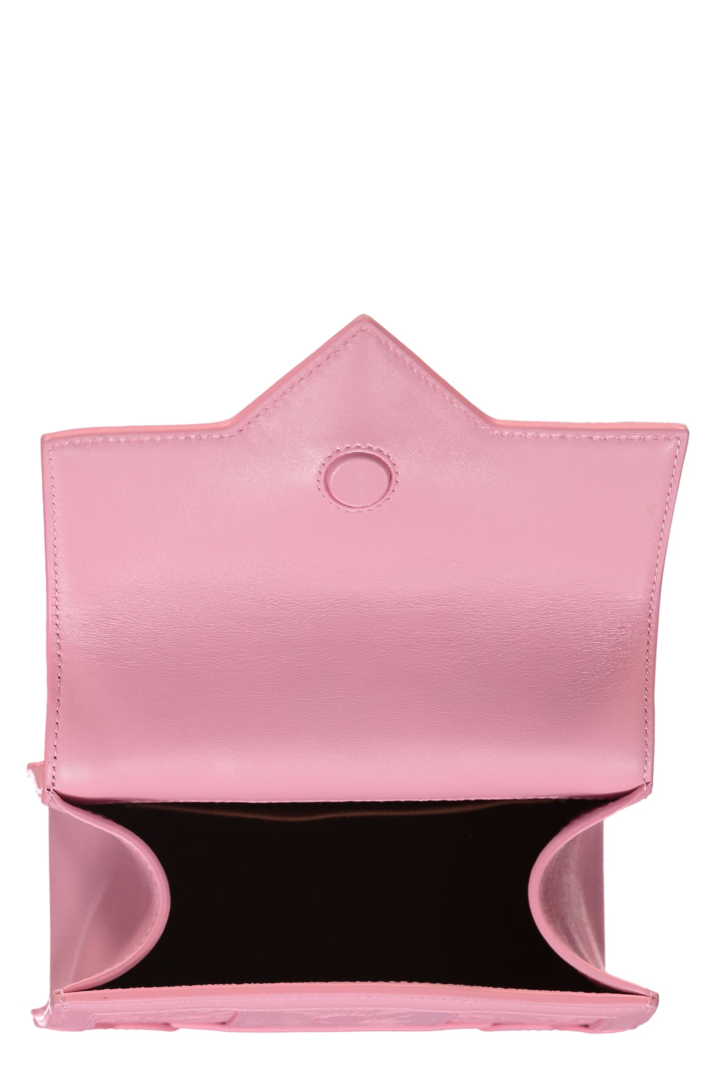 Shop Casablanca Leather Handbag In Pink