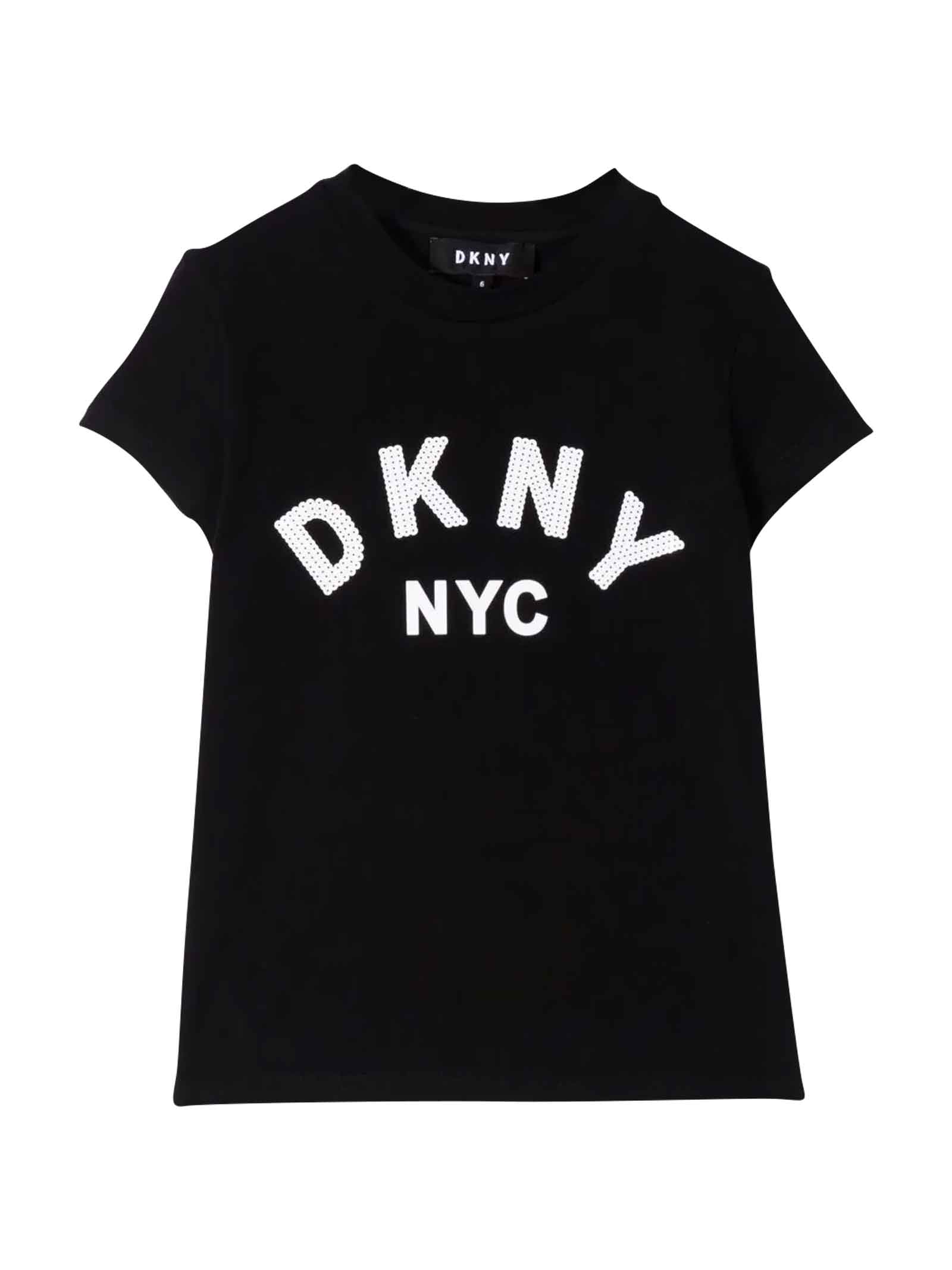 DKNY Unisex Black T-shirt