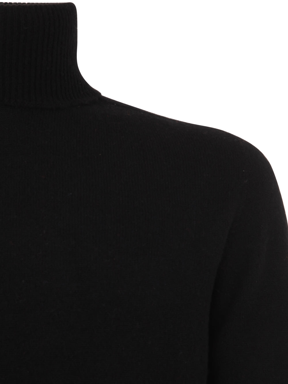 Shop Md75 Cashmere Turtle Neck Sweater In Black