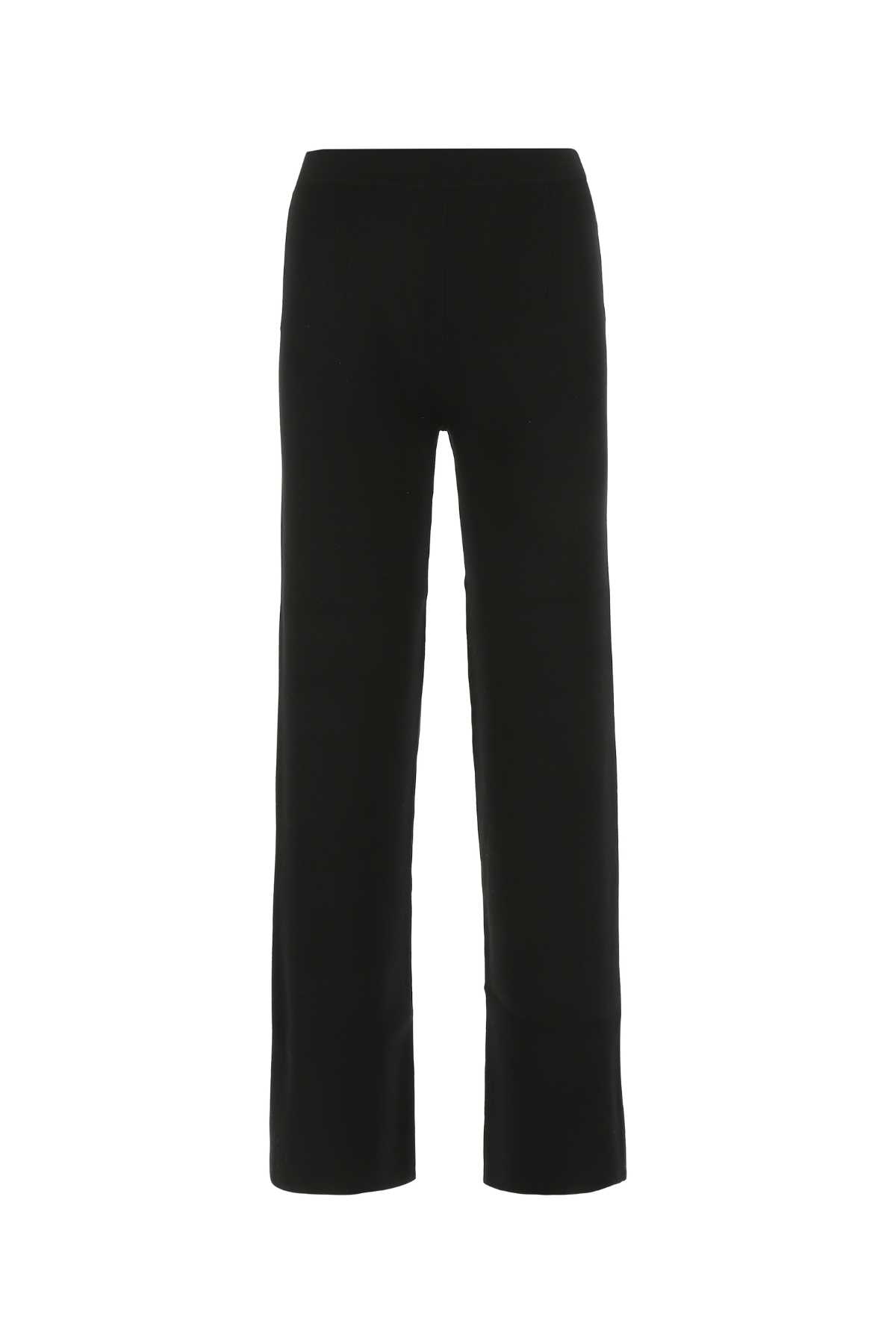 Black Viscose Blend Nicia Pant