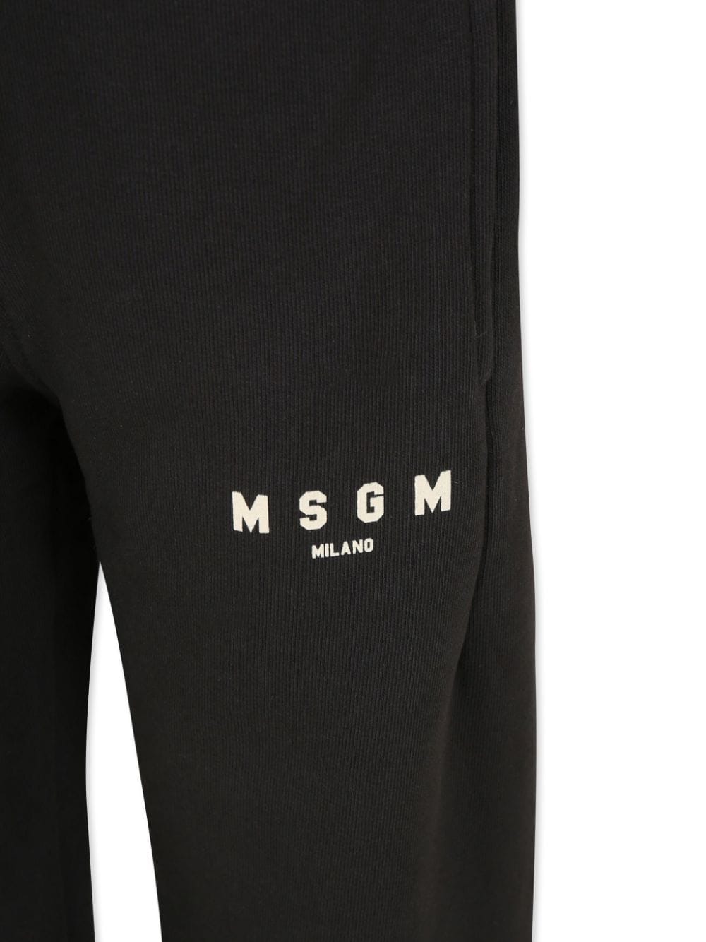 Shop Msgm Pantaloni Sportivi Con Stampa In Gray