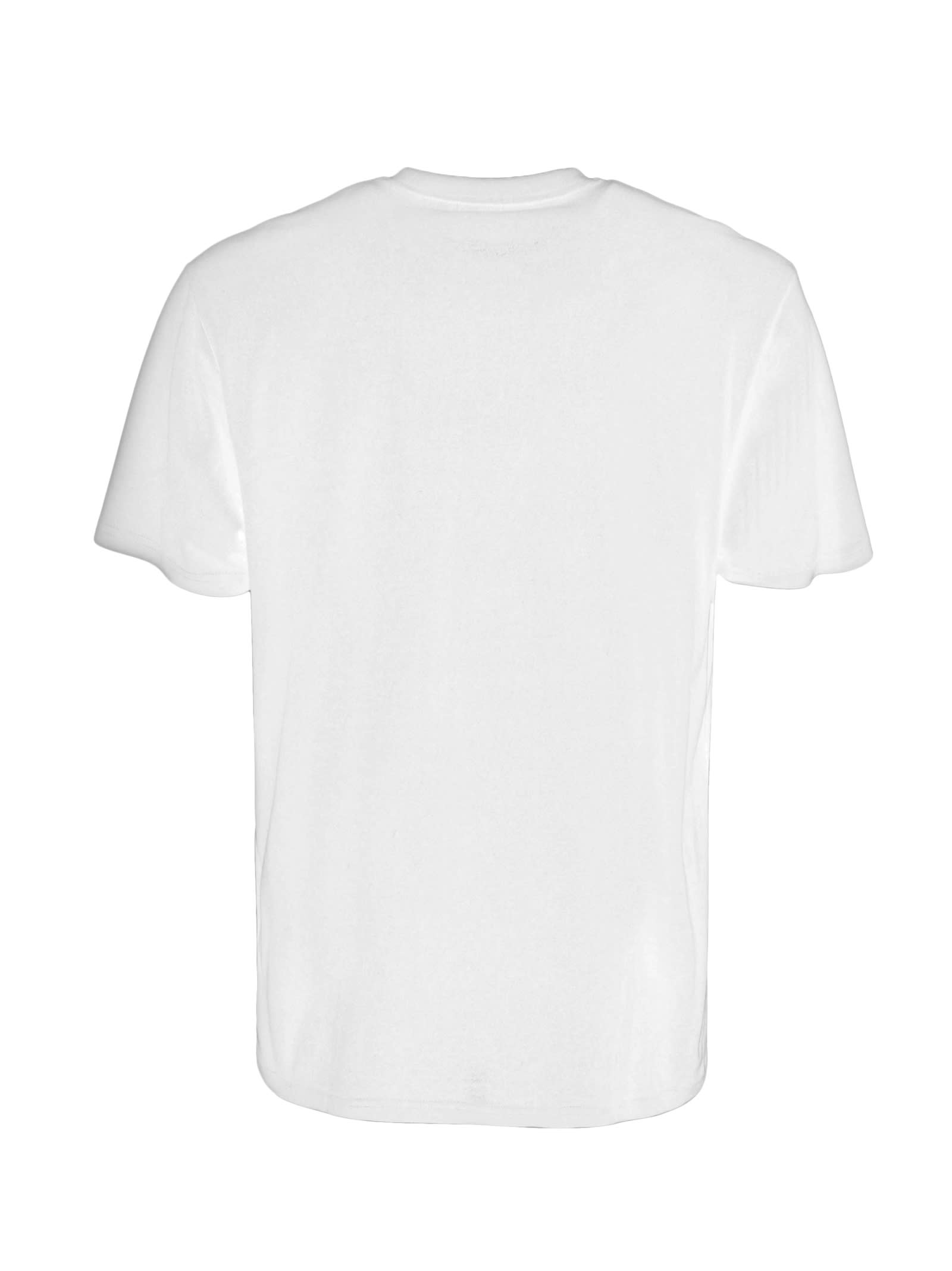 Just Cavalli White Short Sleeves T-shirt In White
