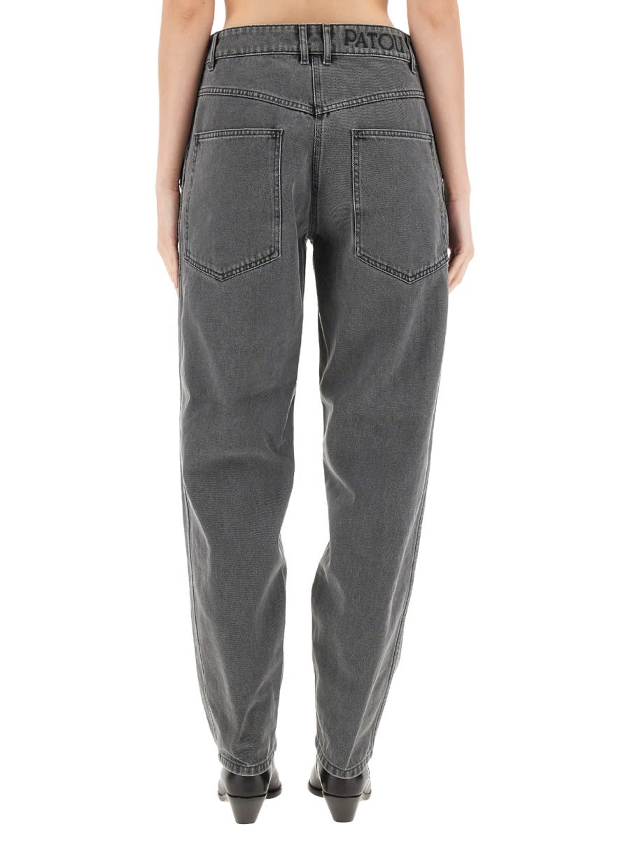 Shop Patou Cargo Pants In Grey