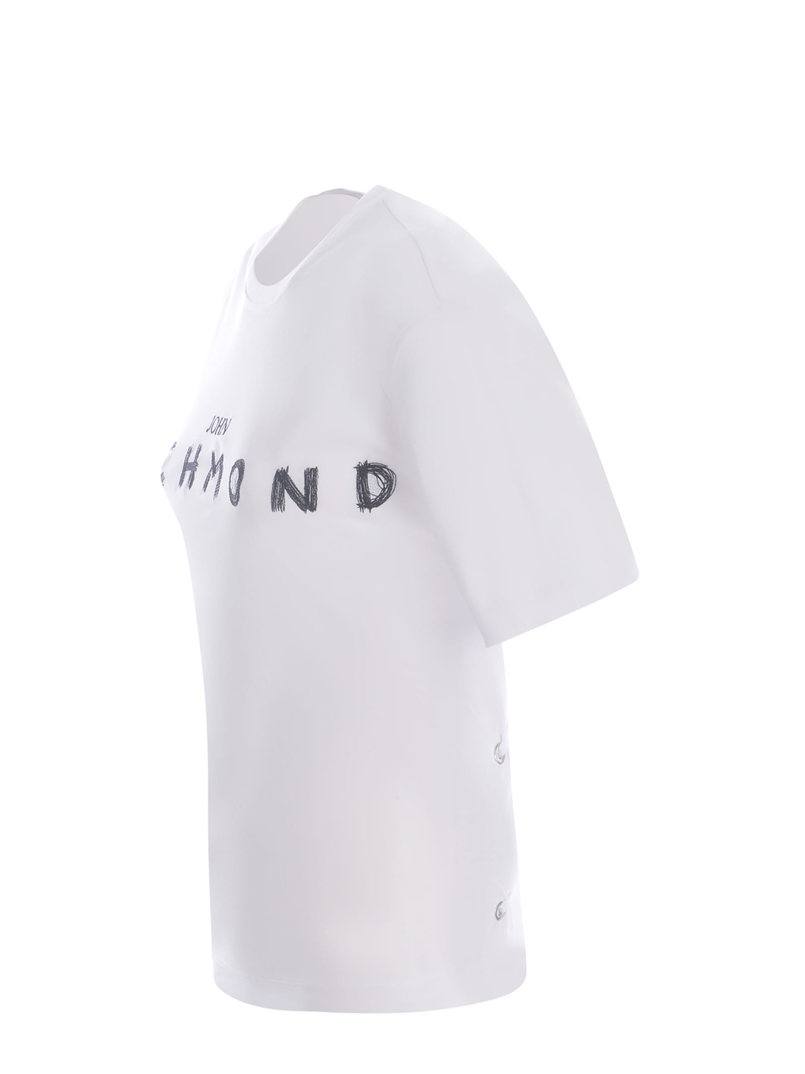 Shop Richmond T-shirt  Tomiok Made Of Cotton In Bianco