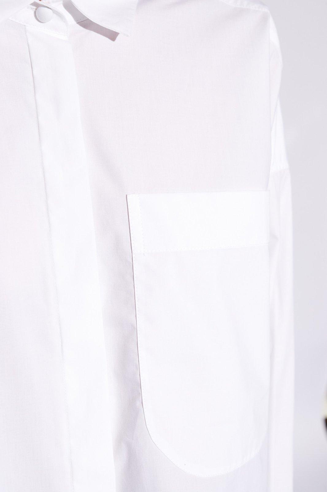Shop Emporio Armani Shirt With Pocket In White