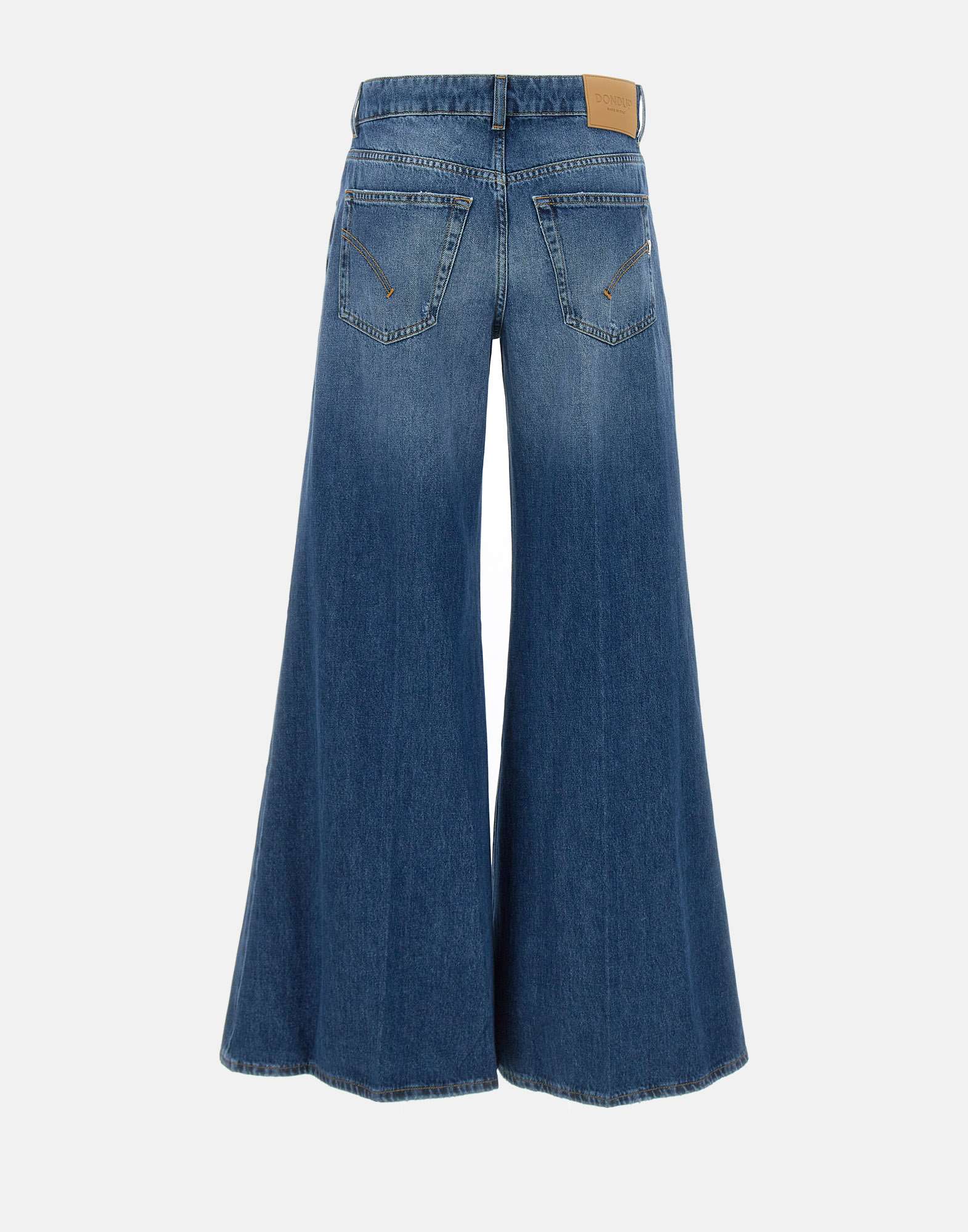 Dondup Pantalone In Denim Marlen In Blue